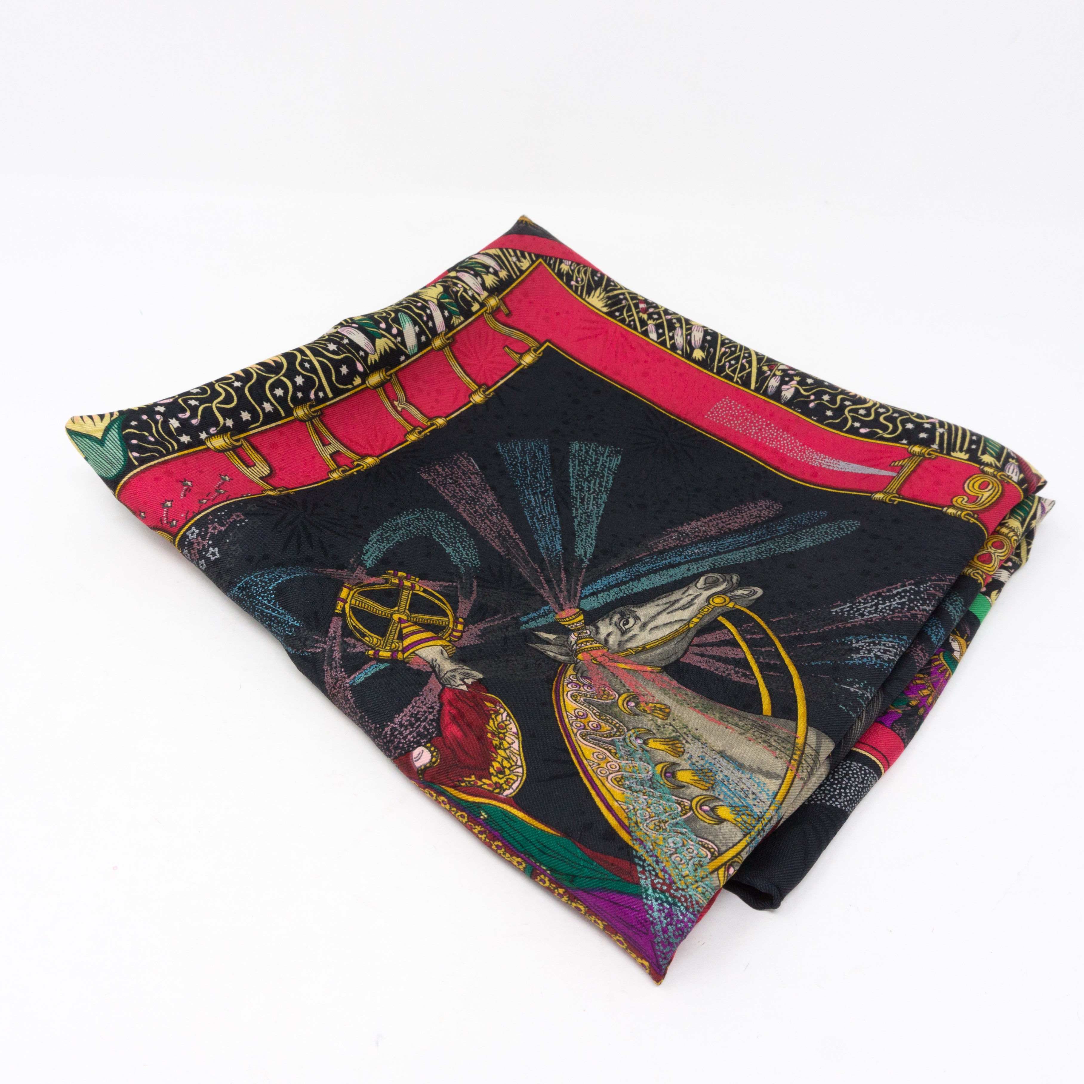 Silk Scarf 90 Feux Dartifice