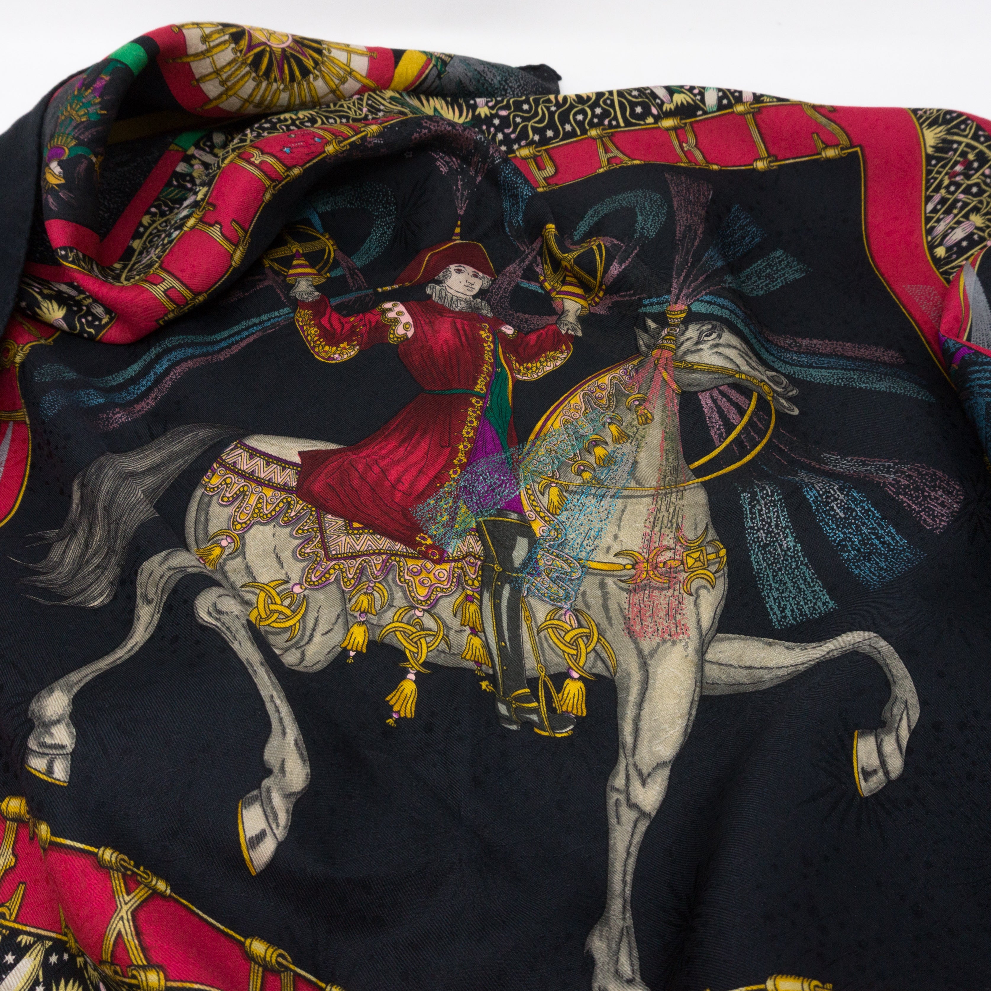 Silk Scarf 90 Feux Dartifice