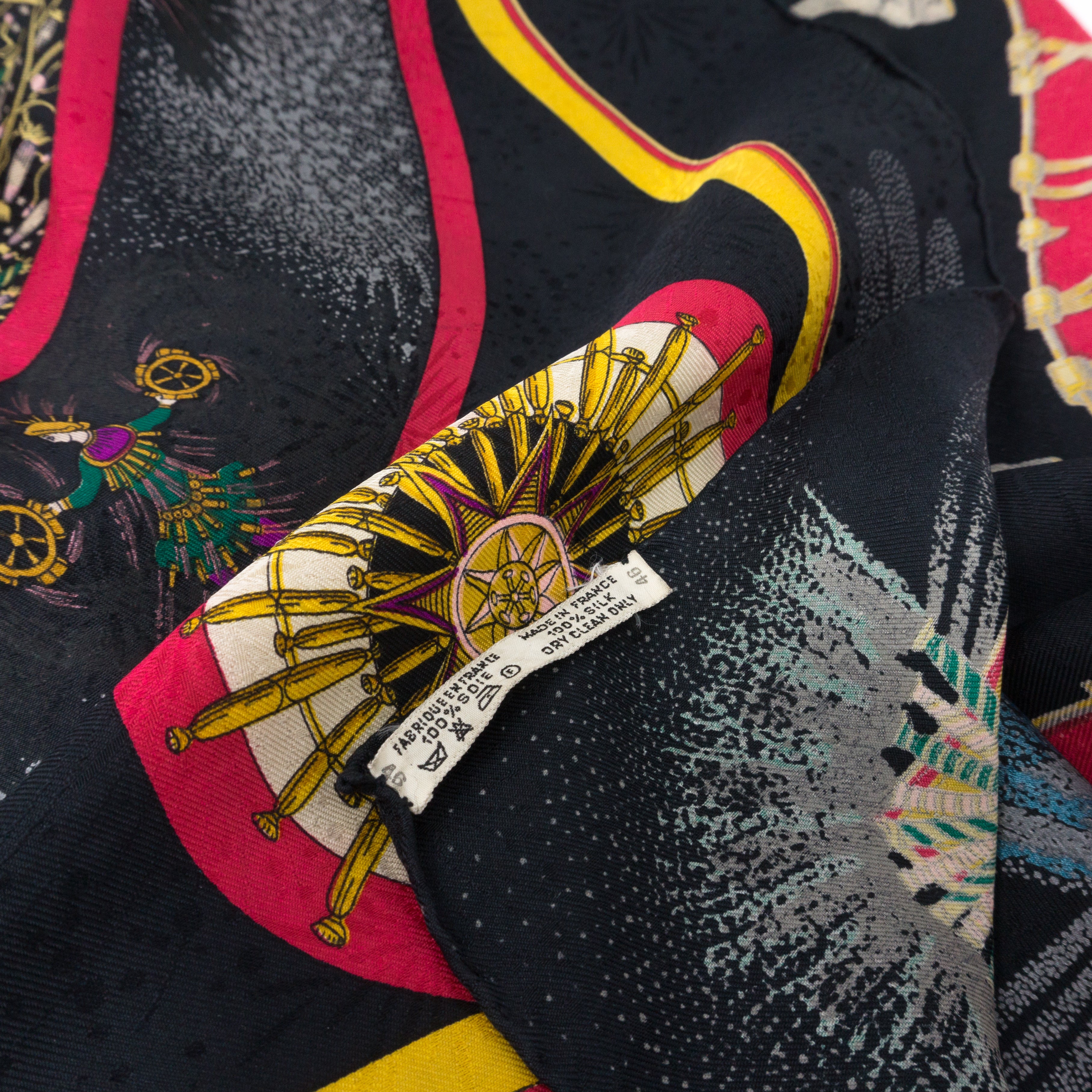 Silk Scarf 90 Feux Dartifice