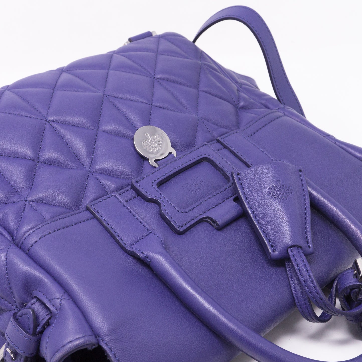 Cara Delevingne Mini Backpack Indigo Leather