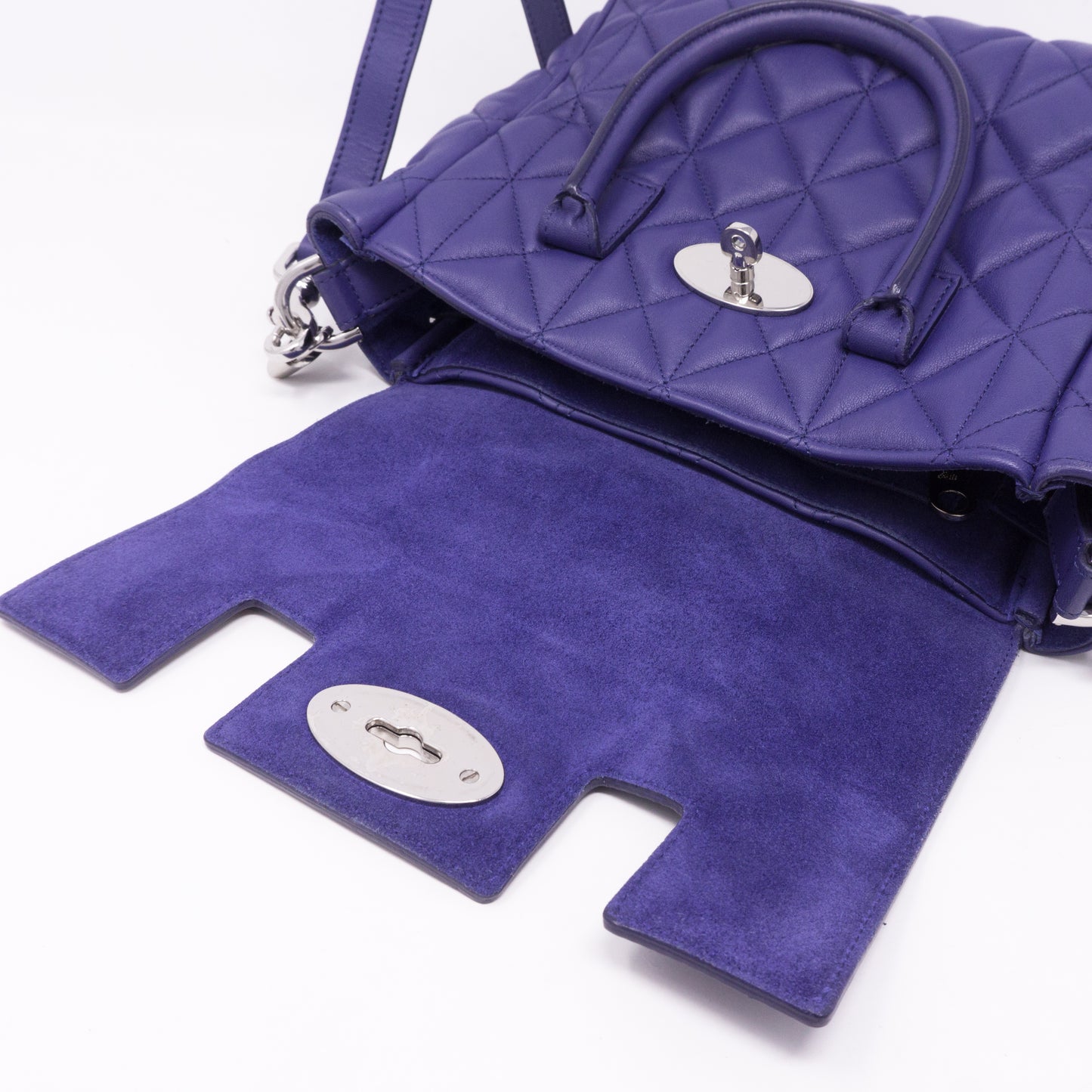 Cara Delevingne Mini Backpack Indigo Leather