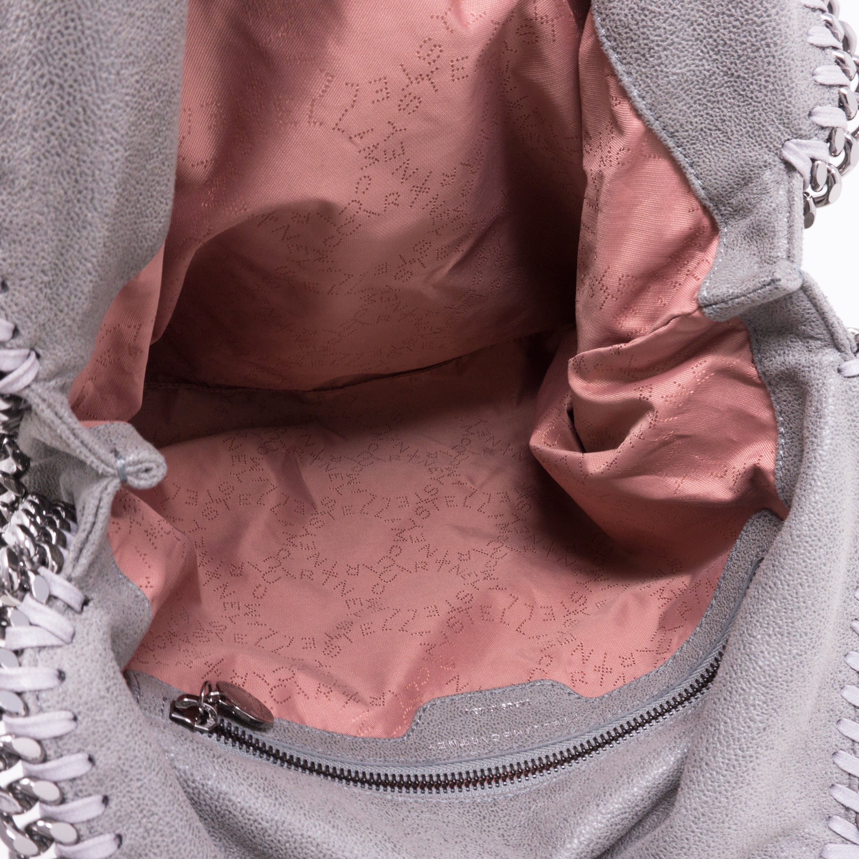 Falabella Fold Over Tote Gray