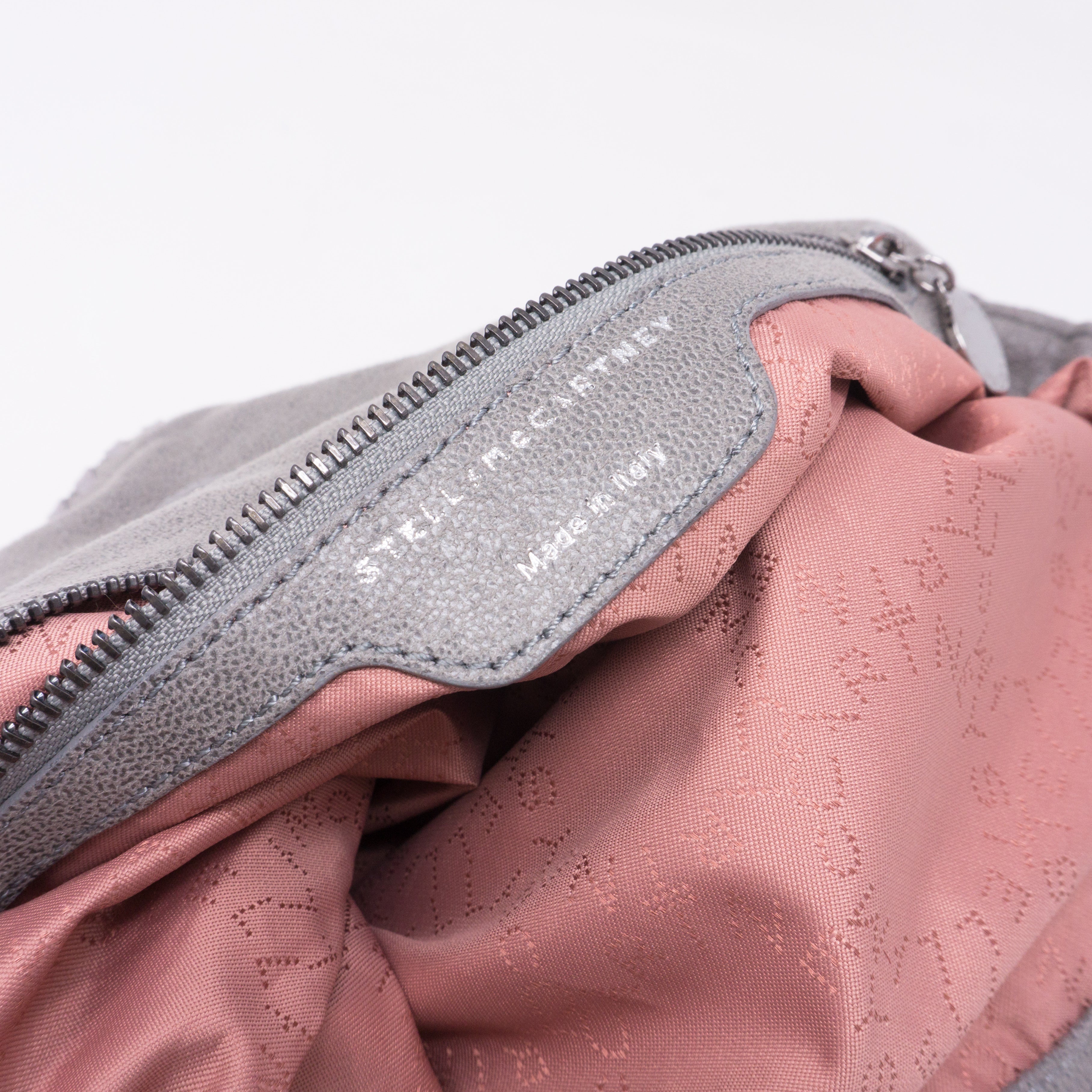 Falabella Fold Over Tote Gray