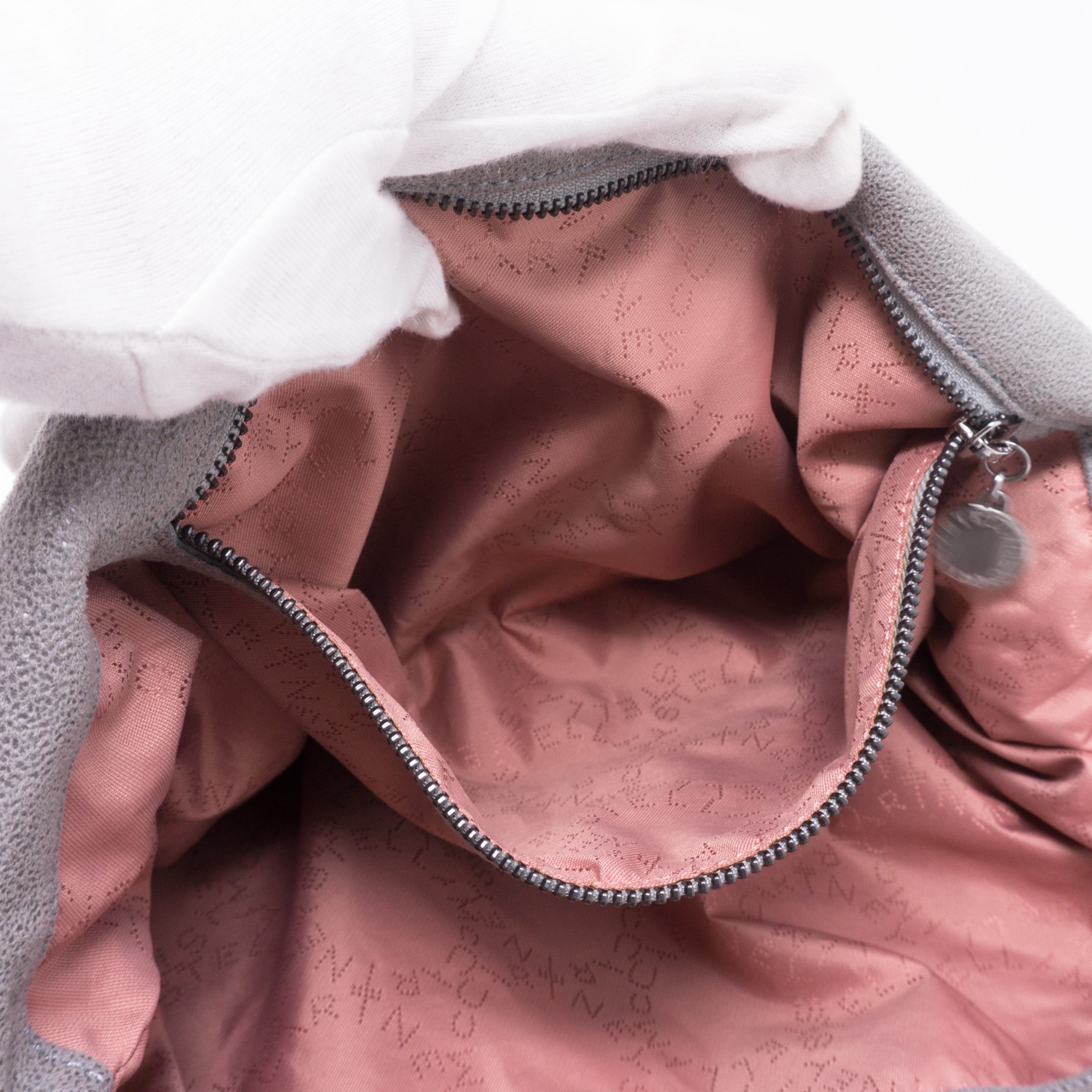 Falabella Fold Over Tote Gray