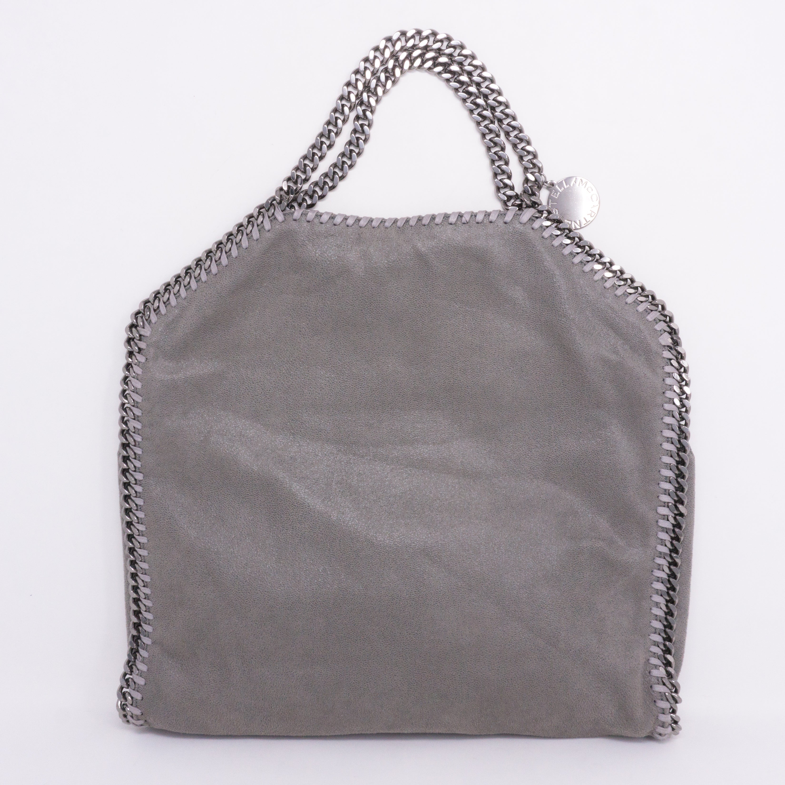 Falabella Fold Over Tote Gray