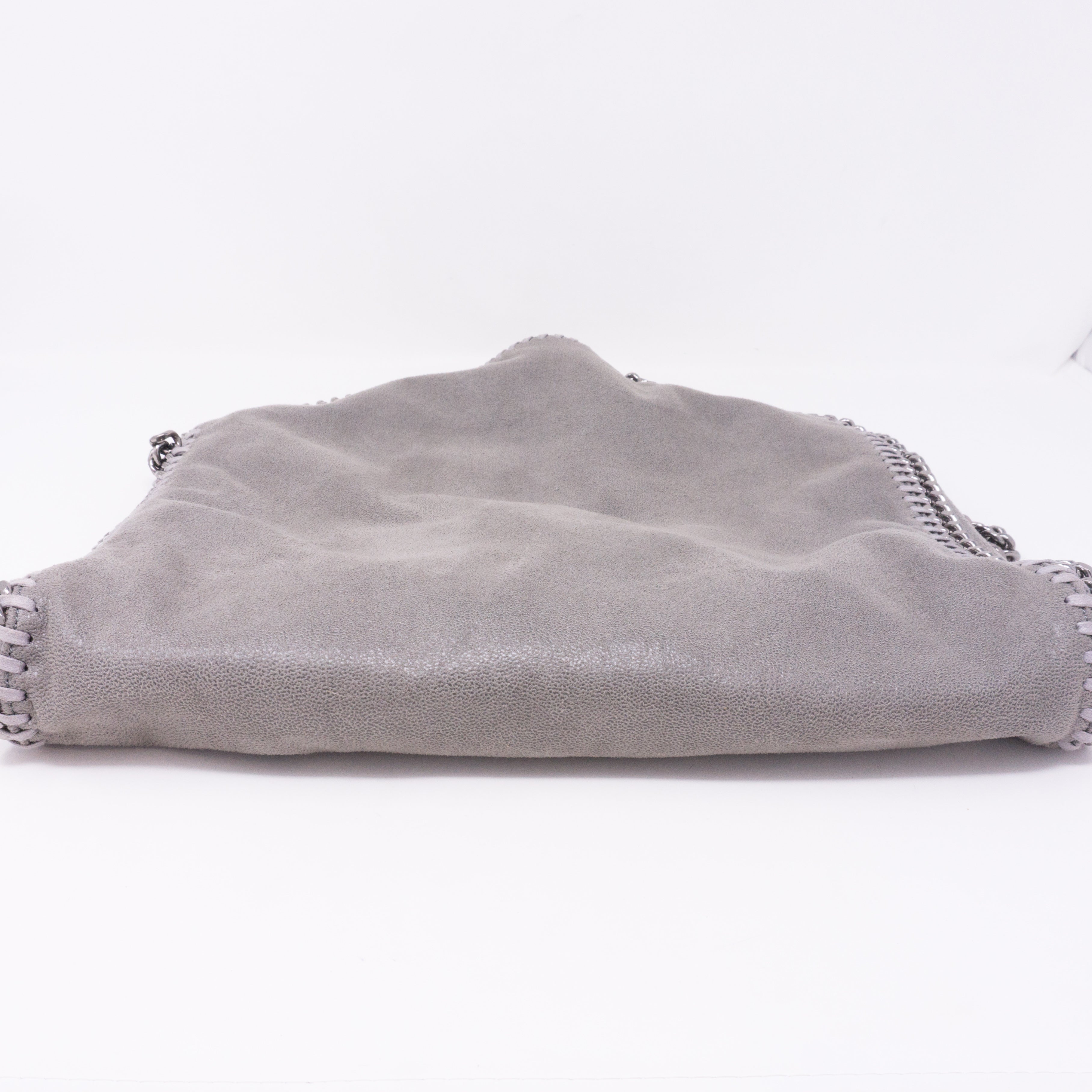 Falabella Fold Over Tote Gray