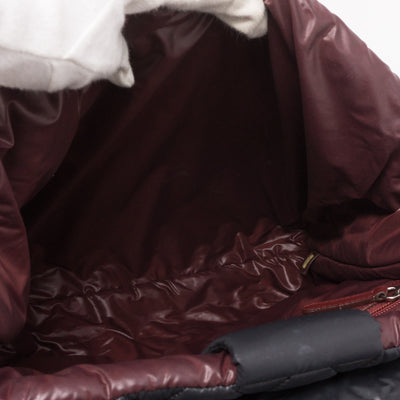 Coco Cocoon Black Quilted Nylon Backpack