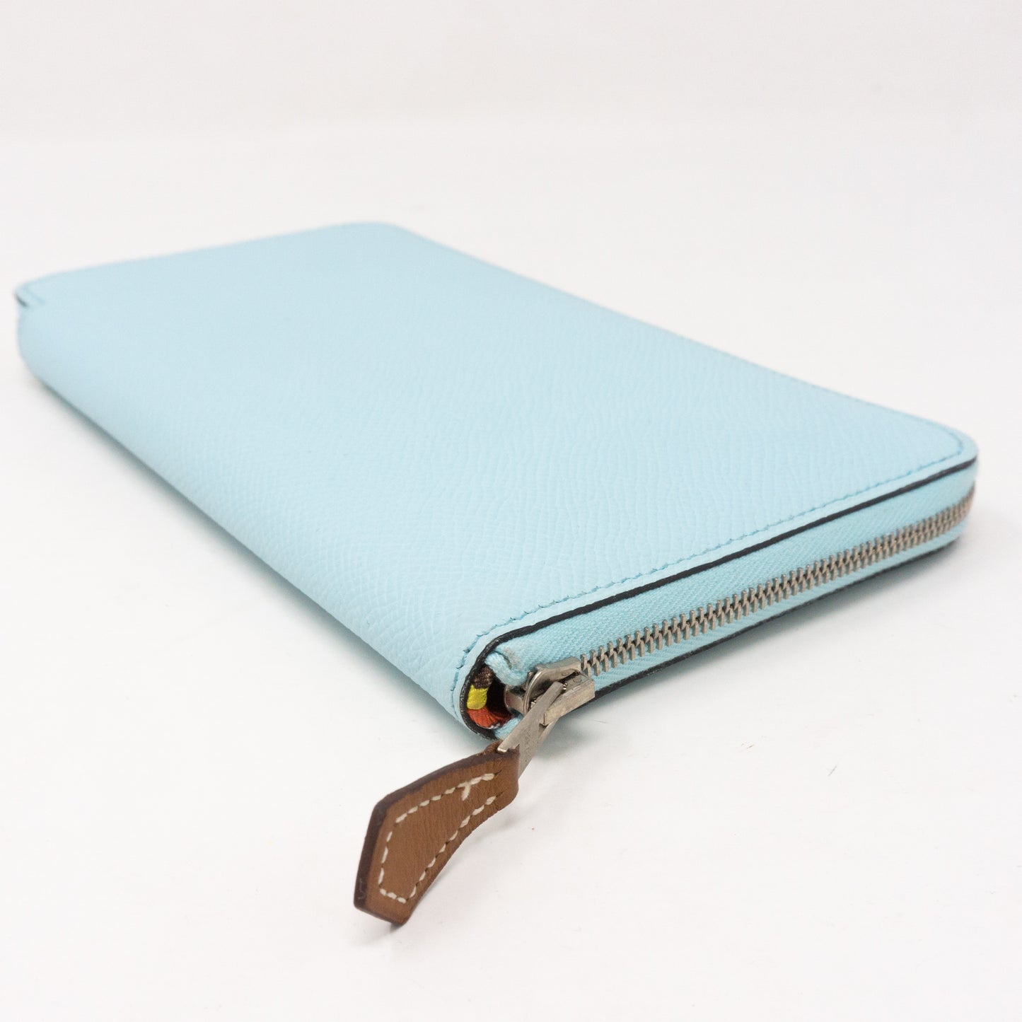 Silk'in Classic Wallet Blue Leather
