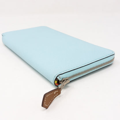 Silk'in Classic Wallet Blue Leather