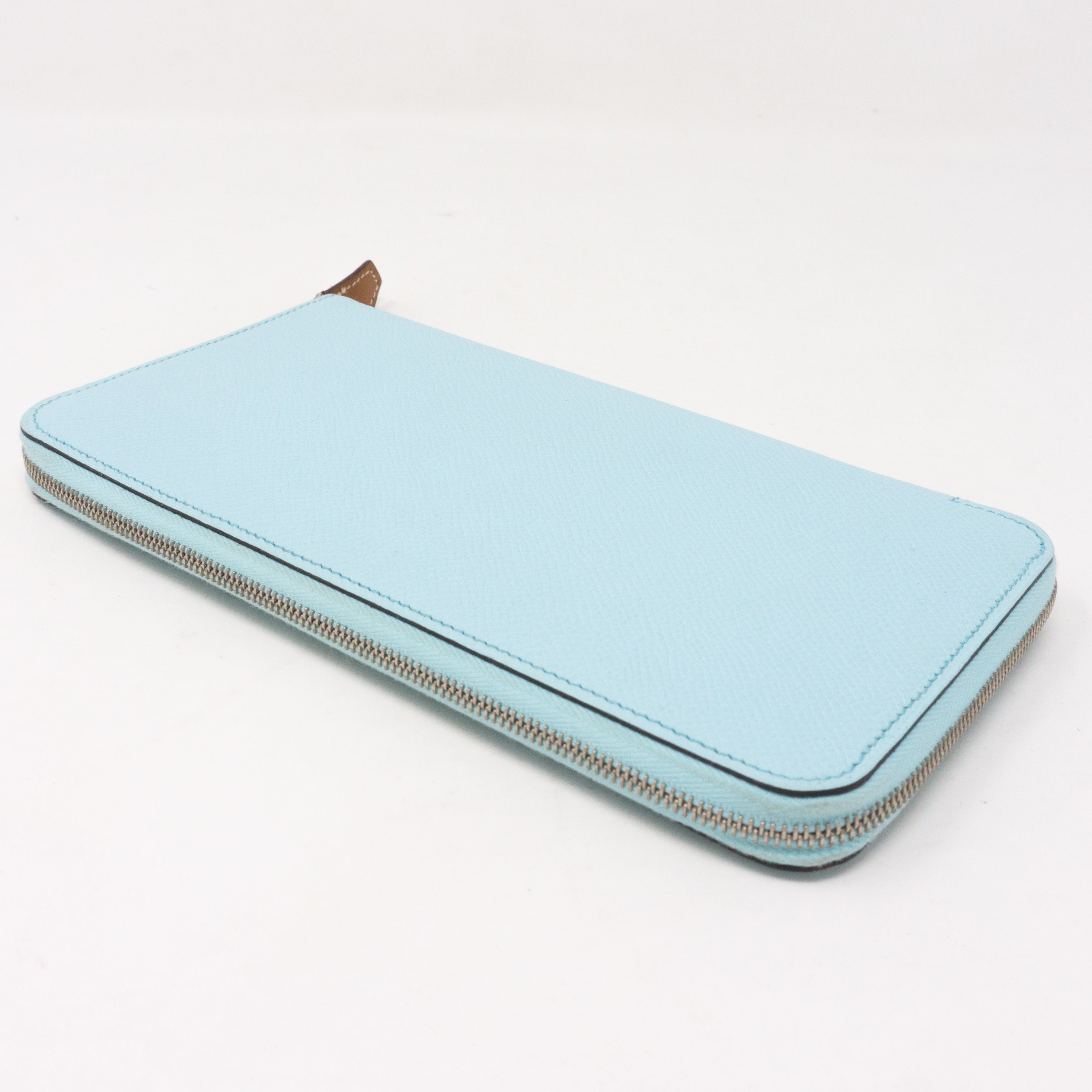 Silk'in Classic Wallet Blue Leather