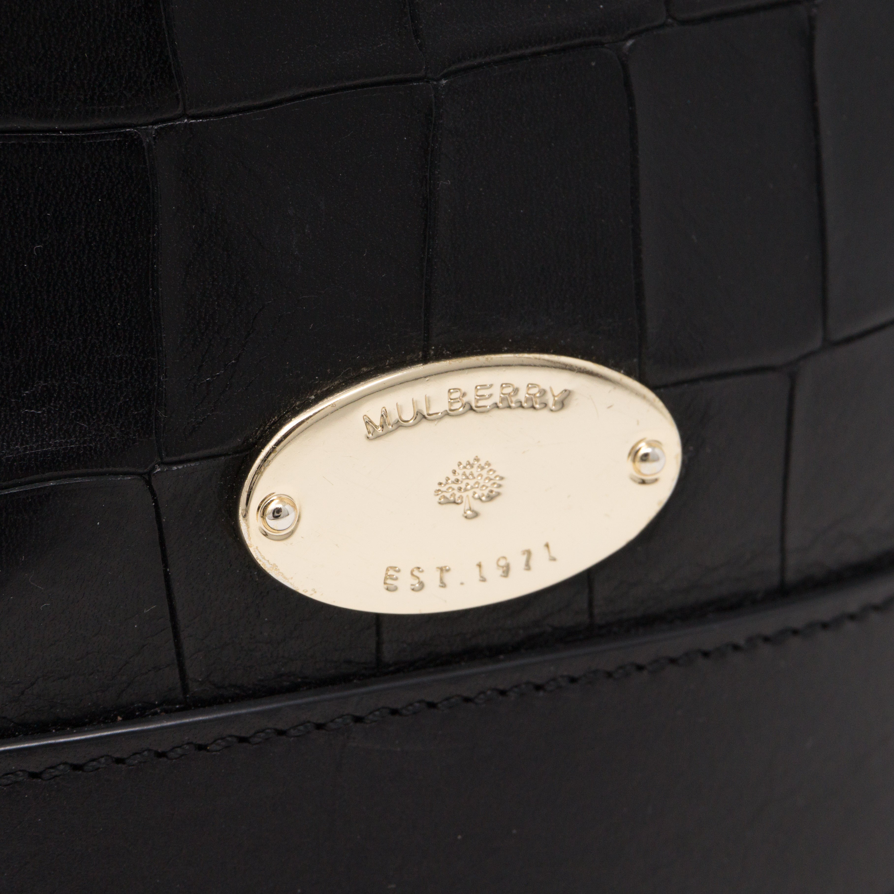 Jamie Mini Black Leather