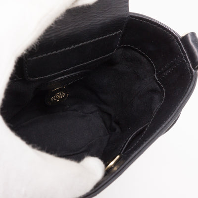 Jamie Mini Black Leather