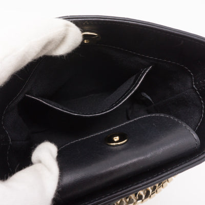 Jamie Mini Black Leather