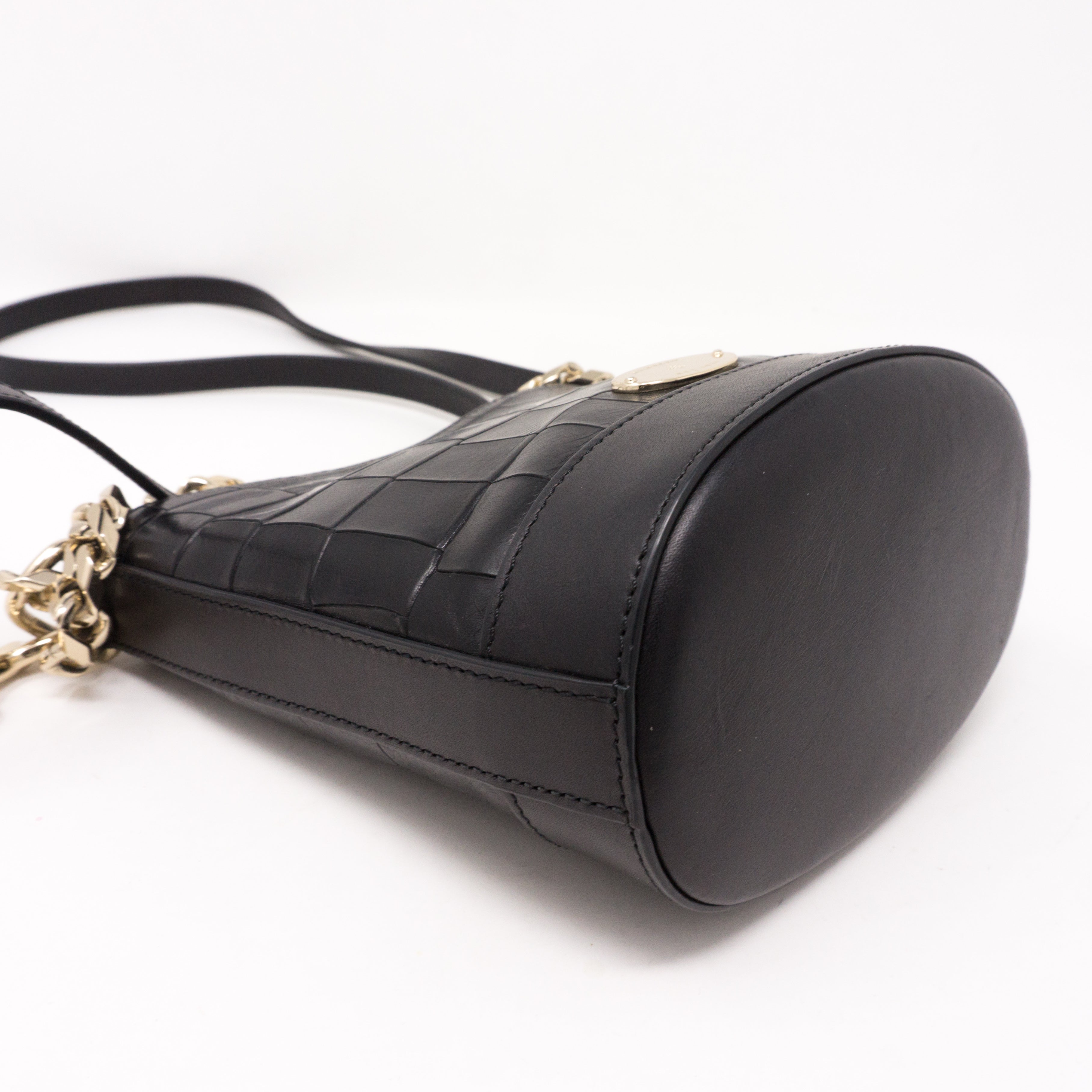 Jamie Mini Black Leather