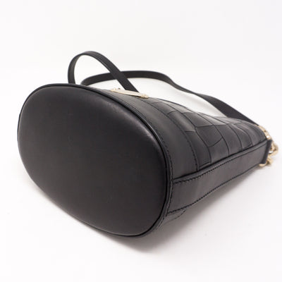 Jamie Mini Black Leather