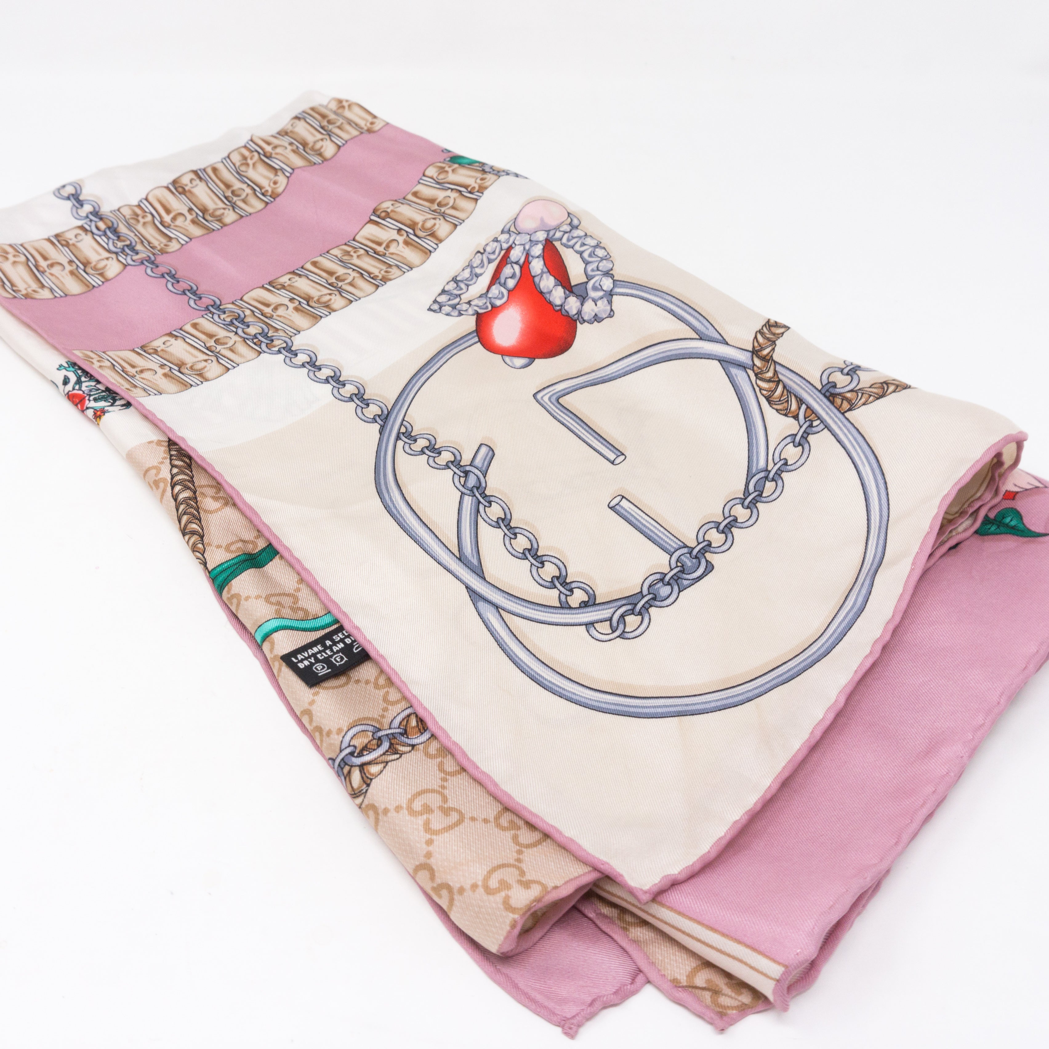 Silk Scarf 90 Firenze Floral
