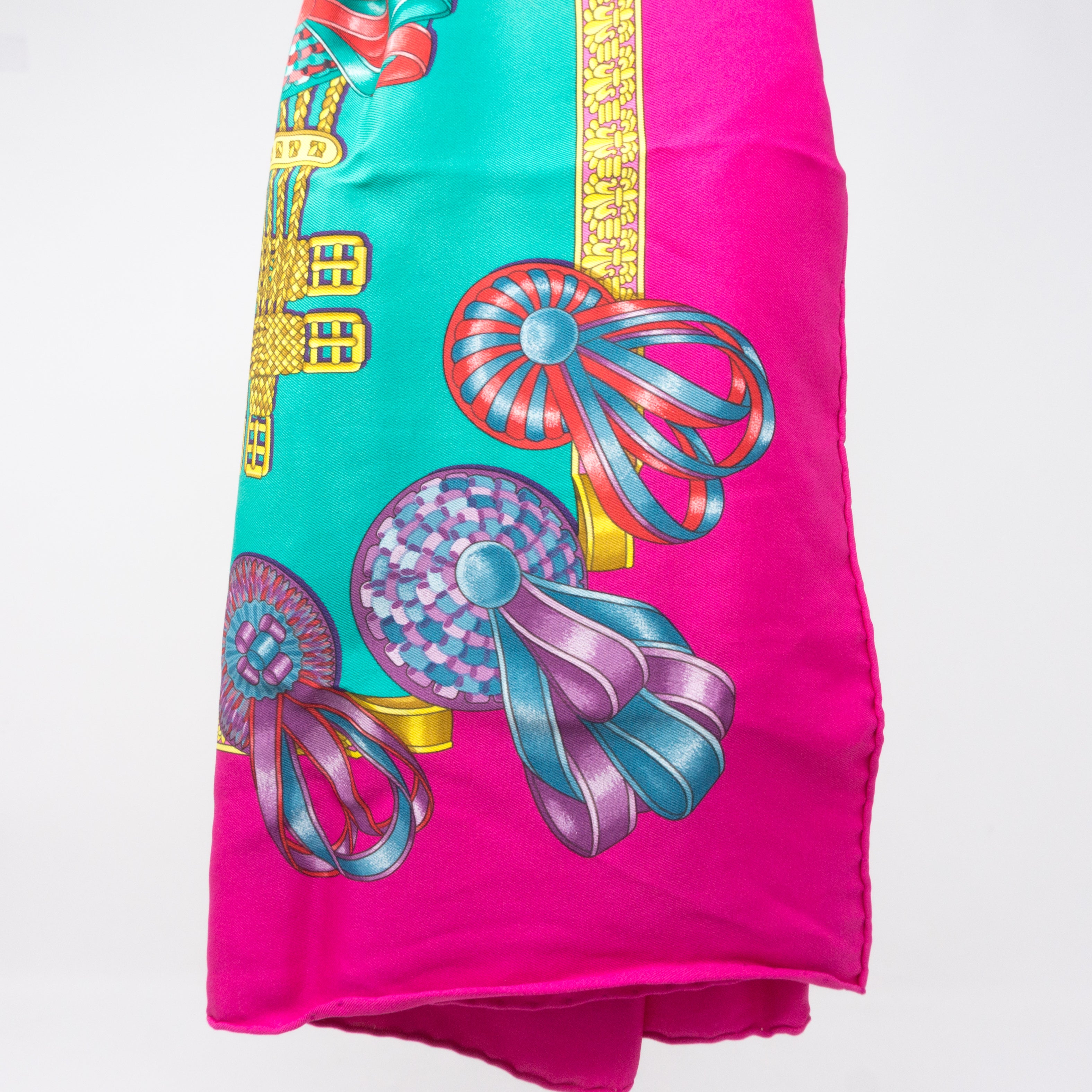 Silk Scarf 70 Les Rubans Du Cheval