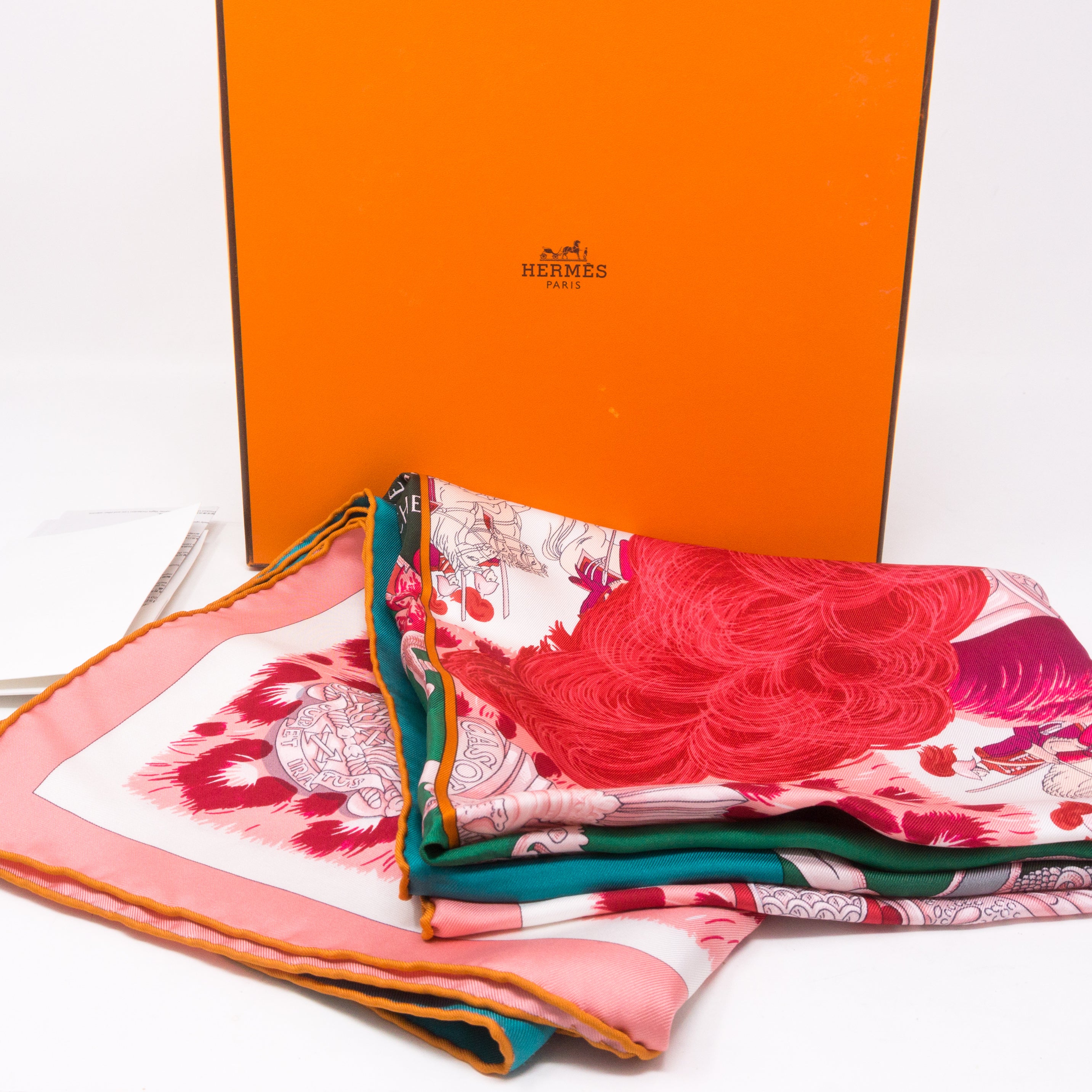 Silk Scarf 90 Double Sangle