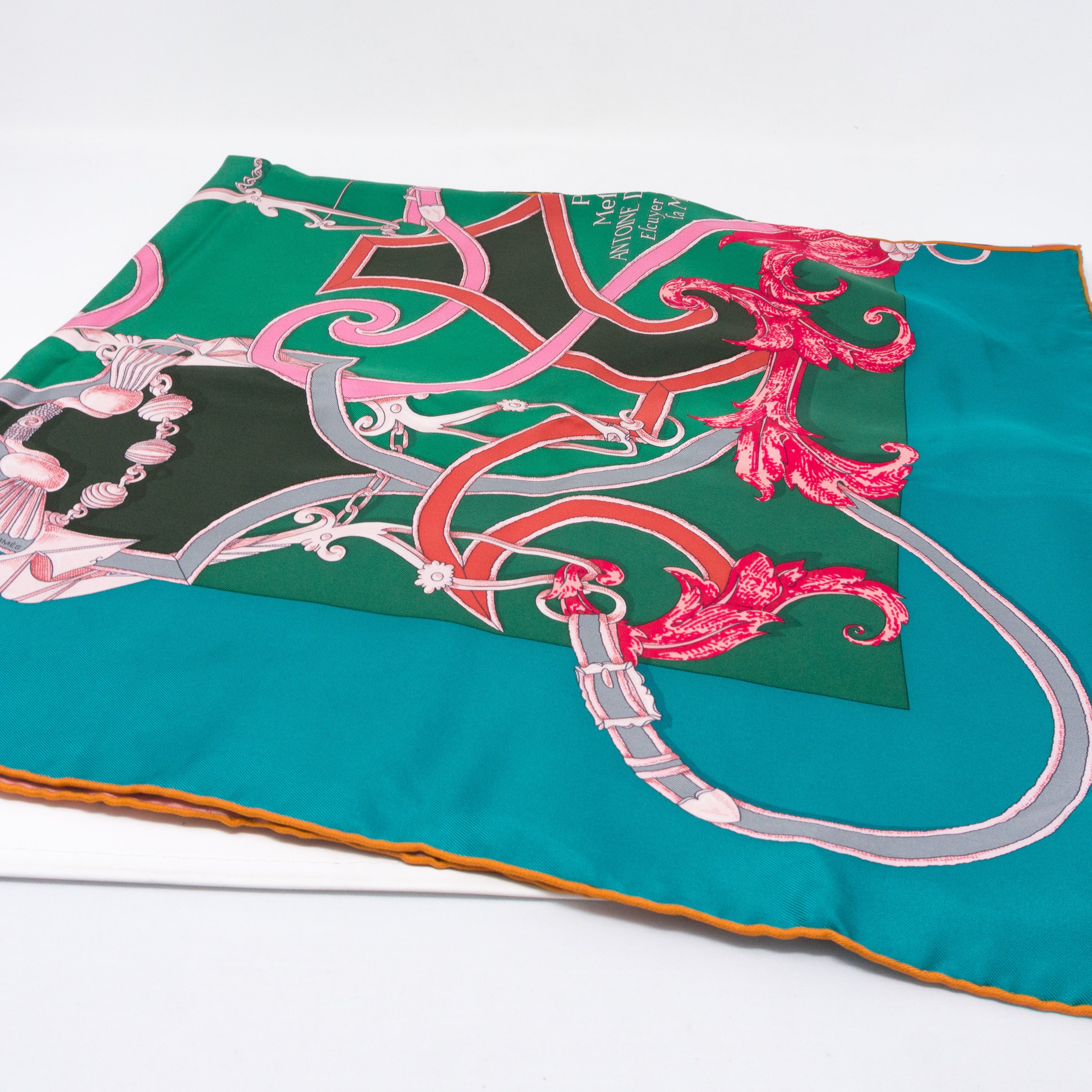 Silk Scarf 90 Double Sangle