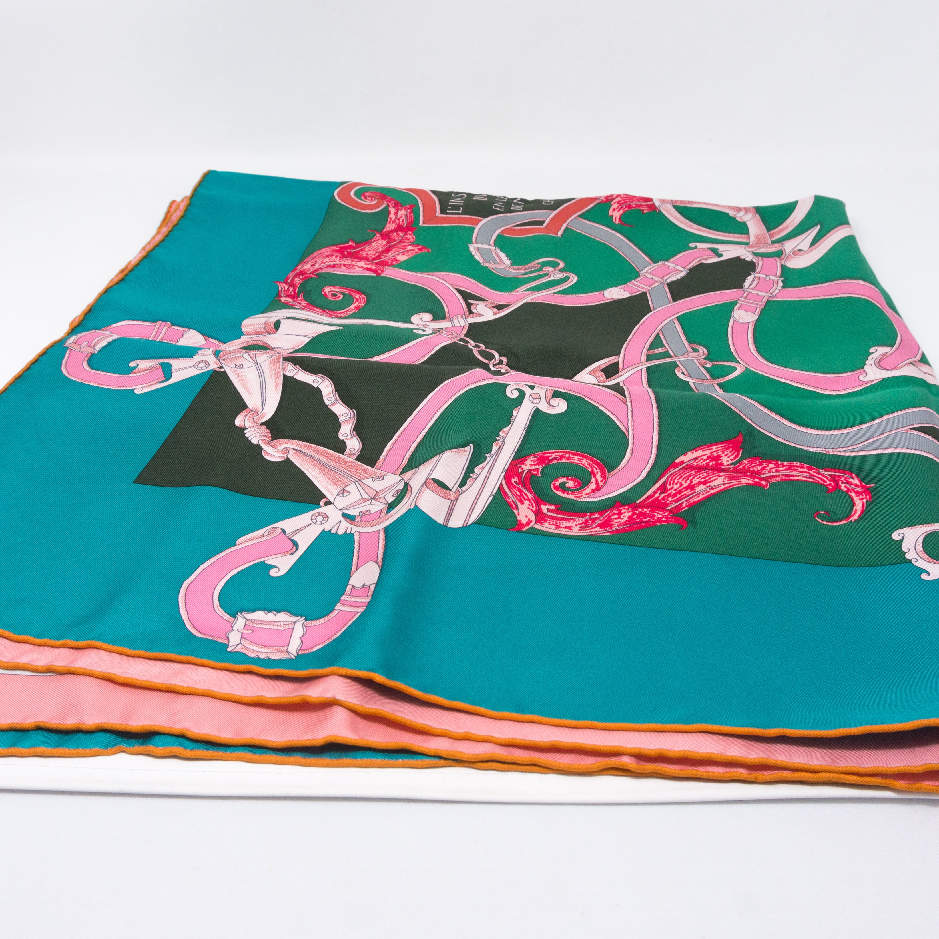 Silk Scarf 90 Double Sangle