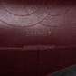 Reissue 2.55 227 Double Flap Bag Black Leather