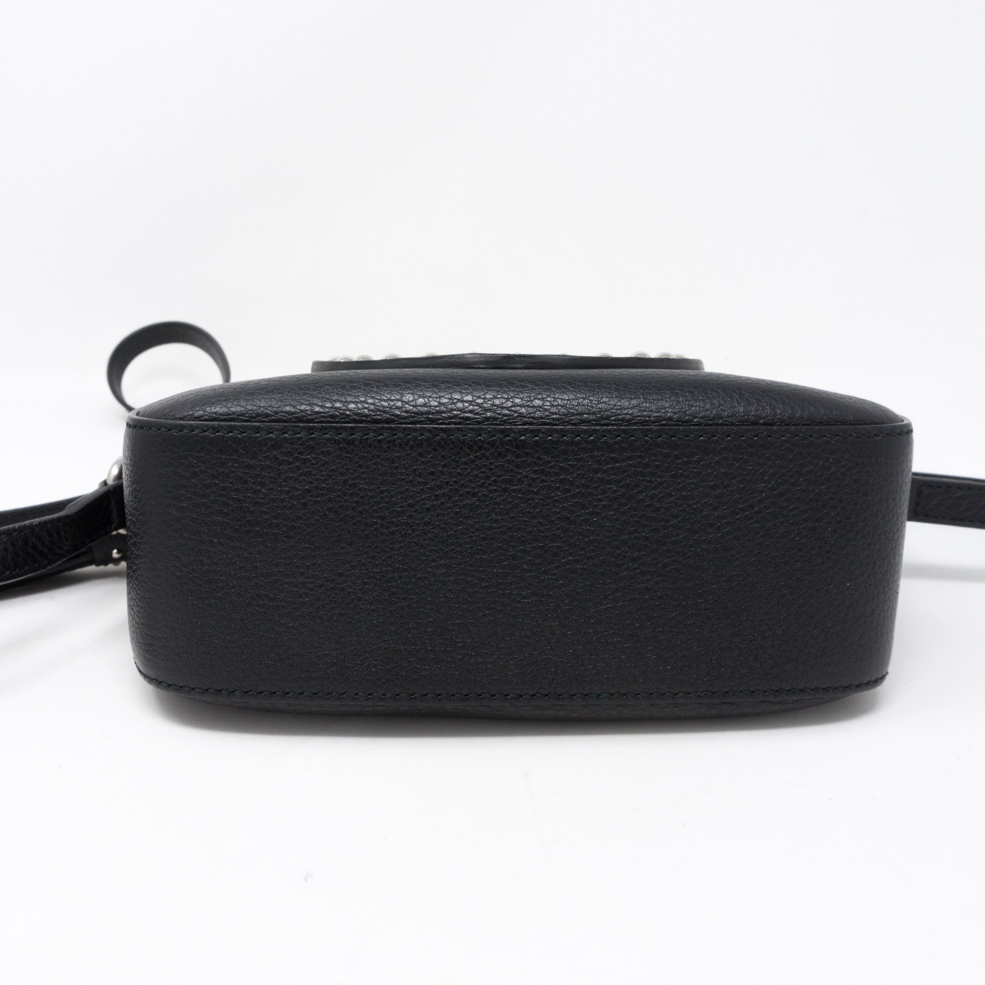 Disco Soho Studded Black Leather