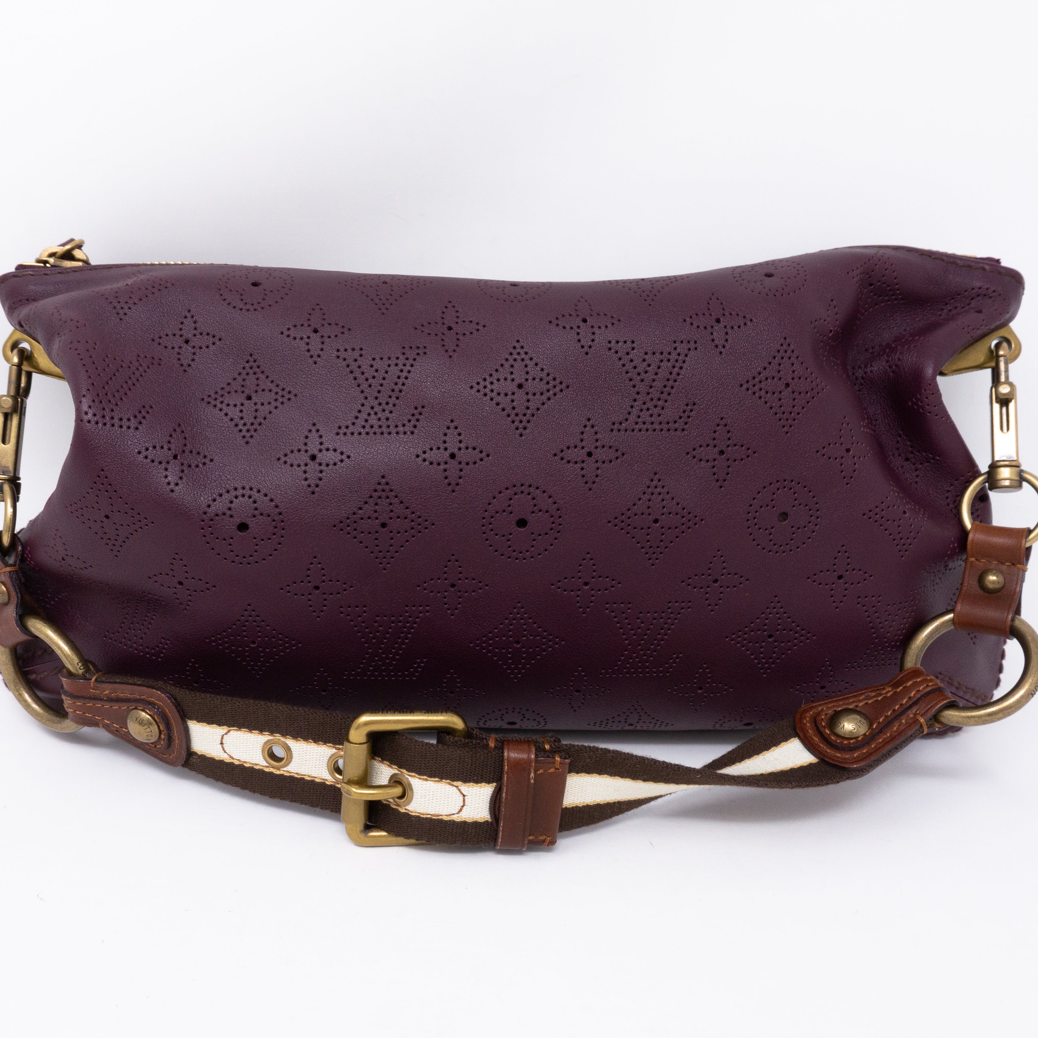 Pochette Onatah Mahina Leather Aubergine