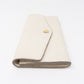 Curieuse Wallet Monogram Empreinte White