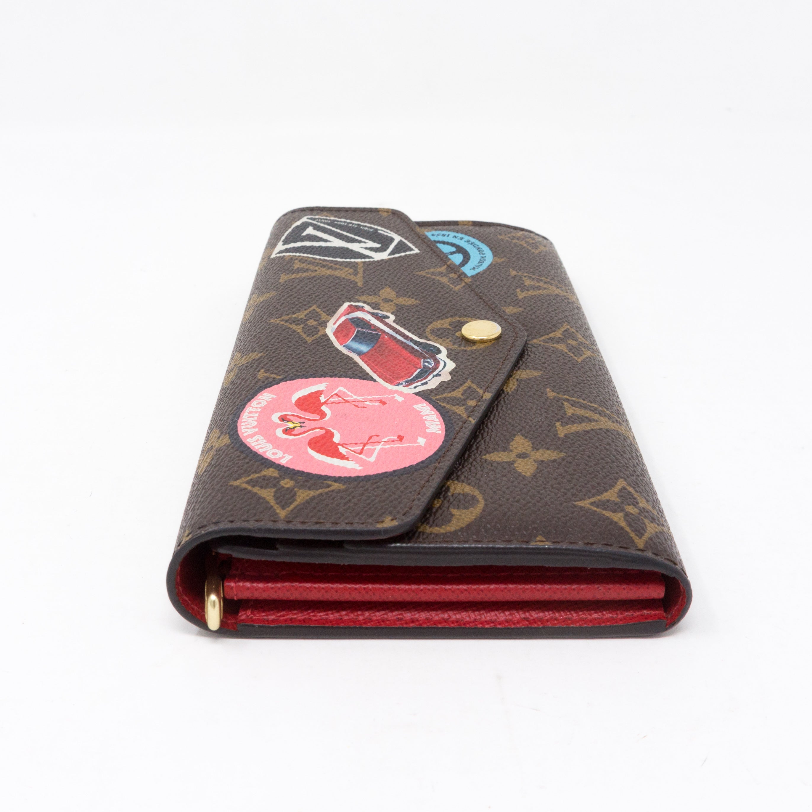 Sarah Wallet Monogram World Tour