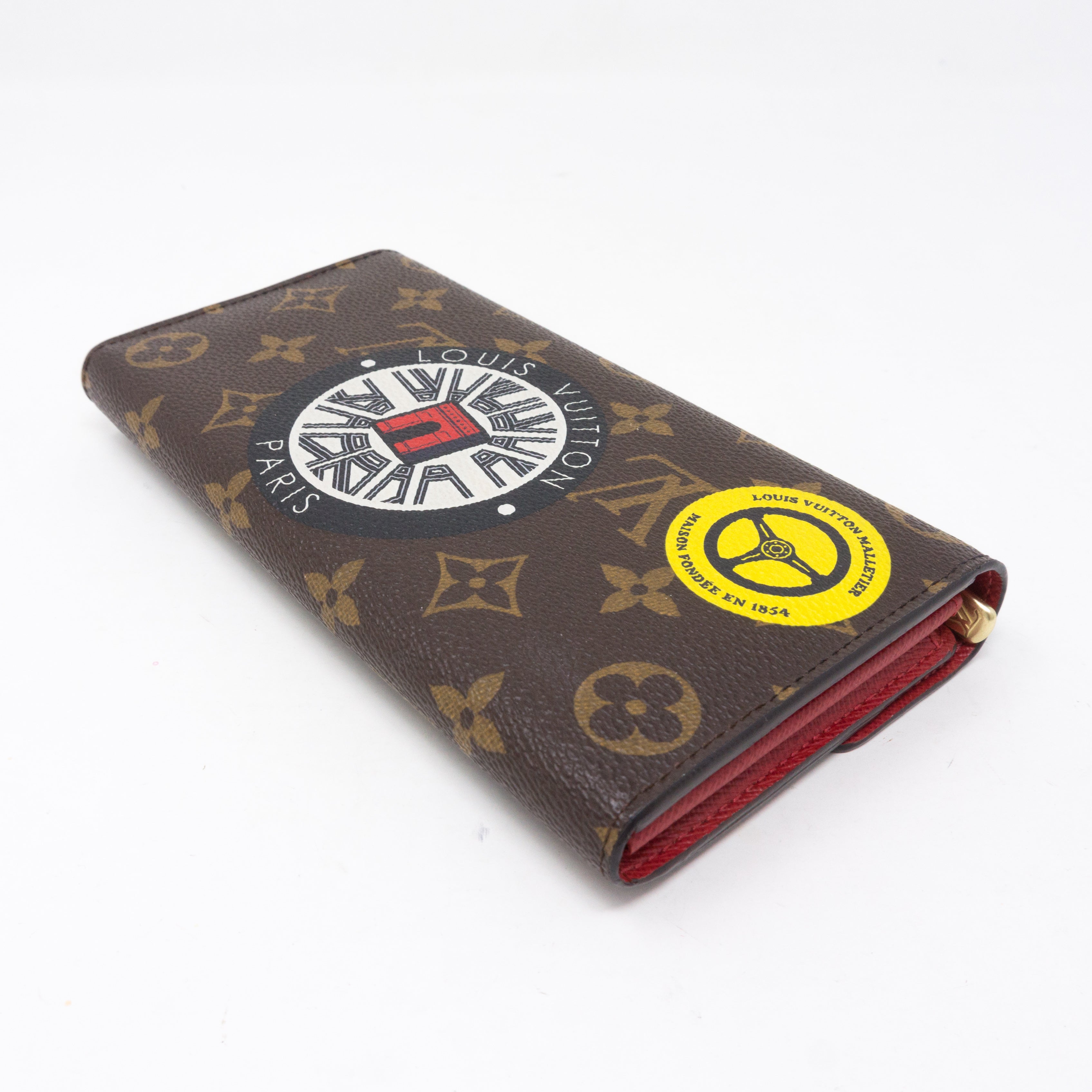 Sarah Wallet Monogram World Tour