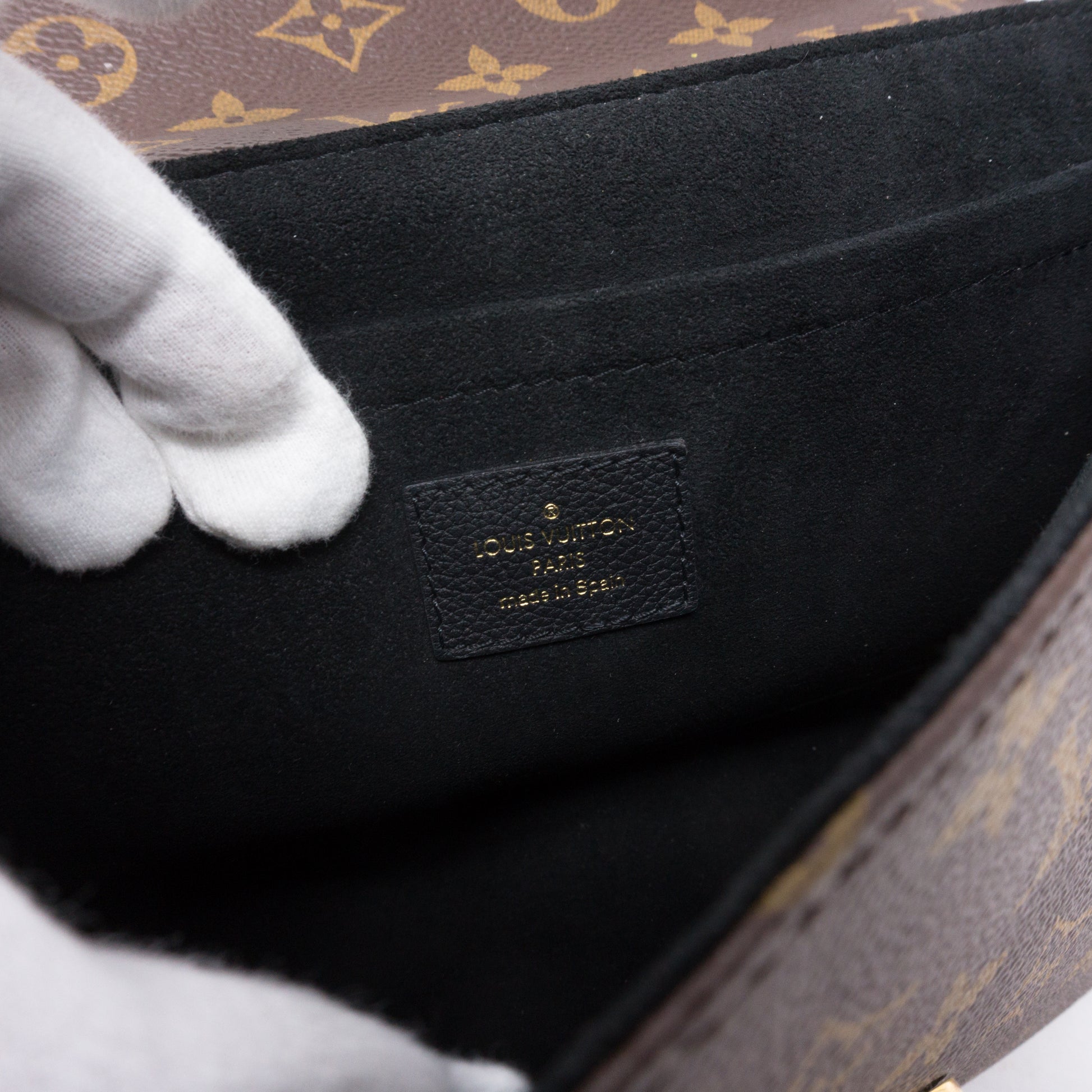 Louis Vuitton Flap Saint Placide Monogram Noir Black in Canvas/Calfskin  with Gold-tone - US