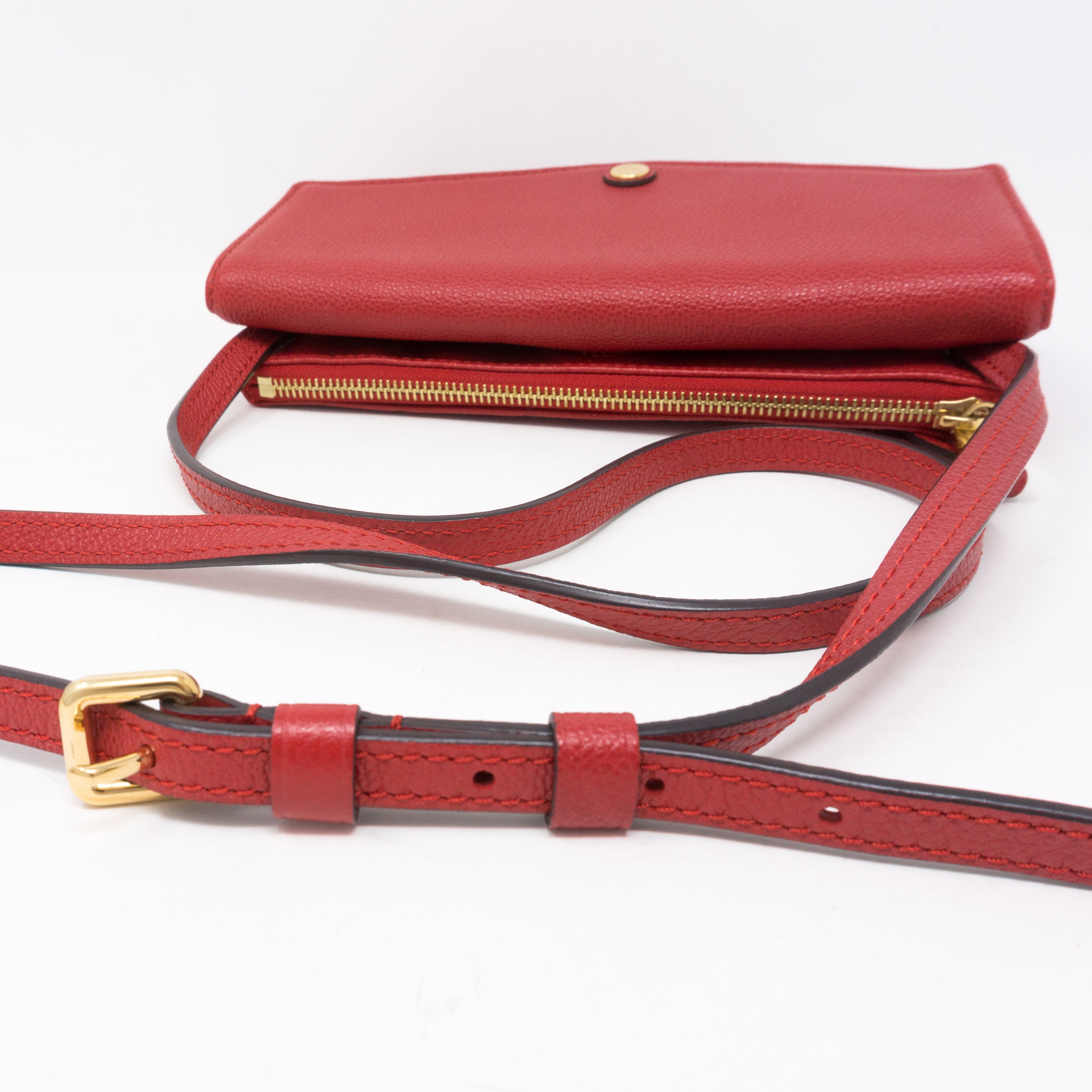 Twice Monogram Empreinte Red