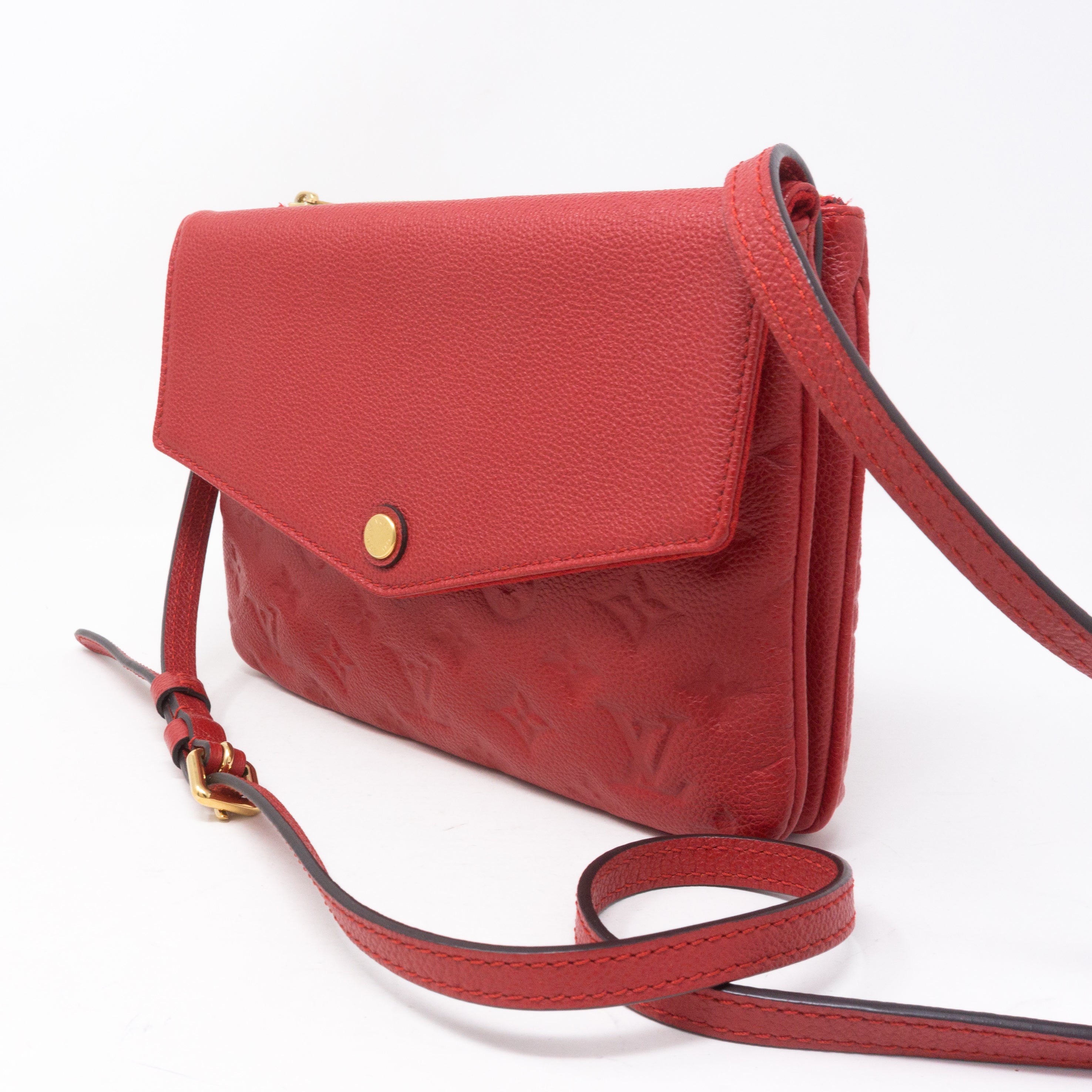 Twice Monogram Empreinte Red