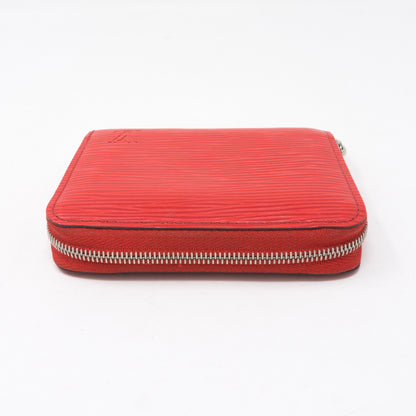 Zippy Coin Purse Red Epi Leather