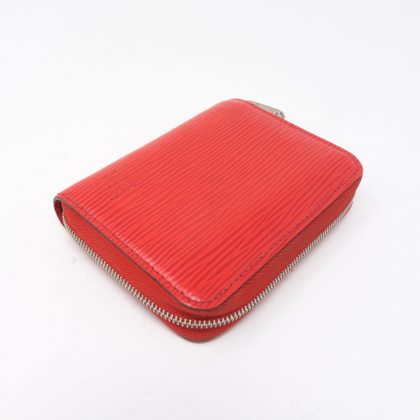 Zippy Coin Purse Red Epi Leather