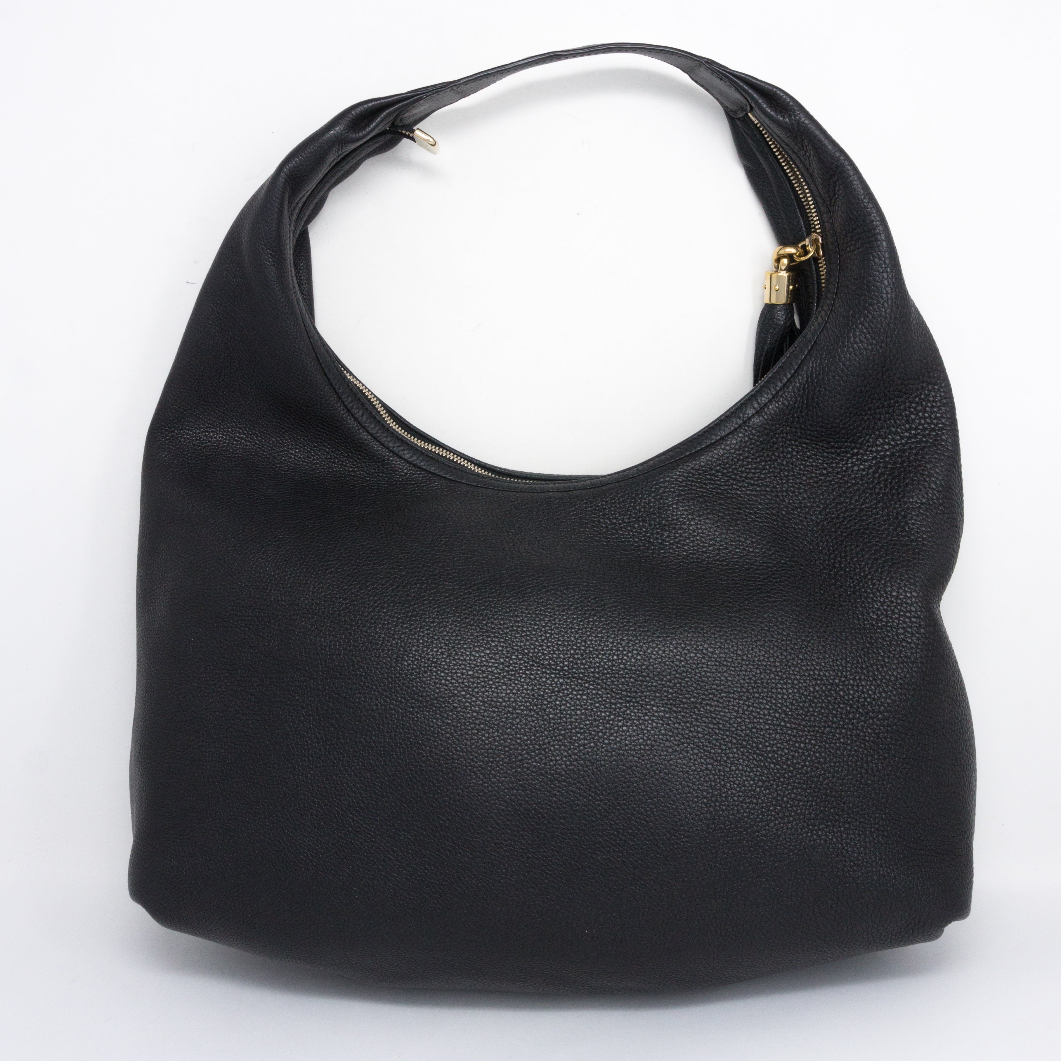 Soho Hobo Large Black Leather