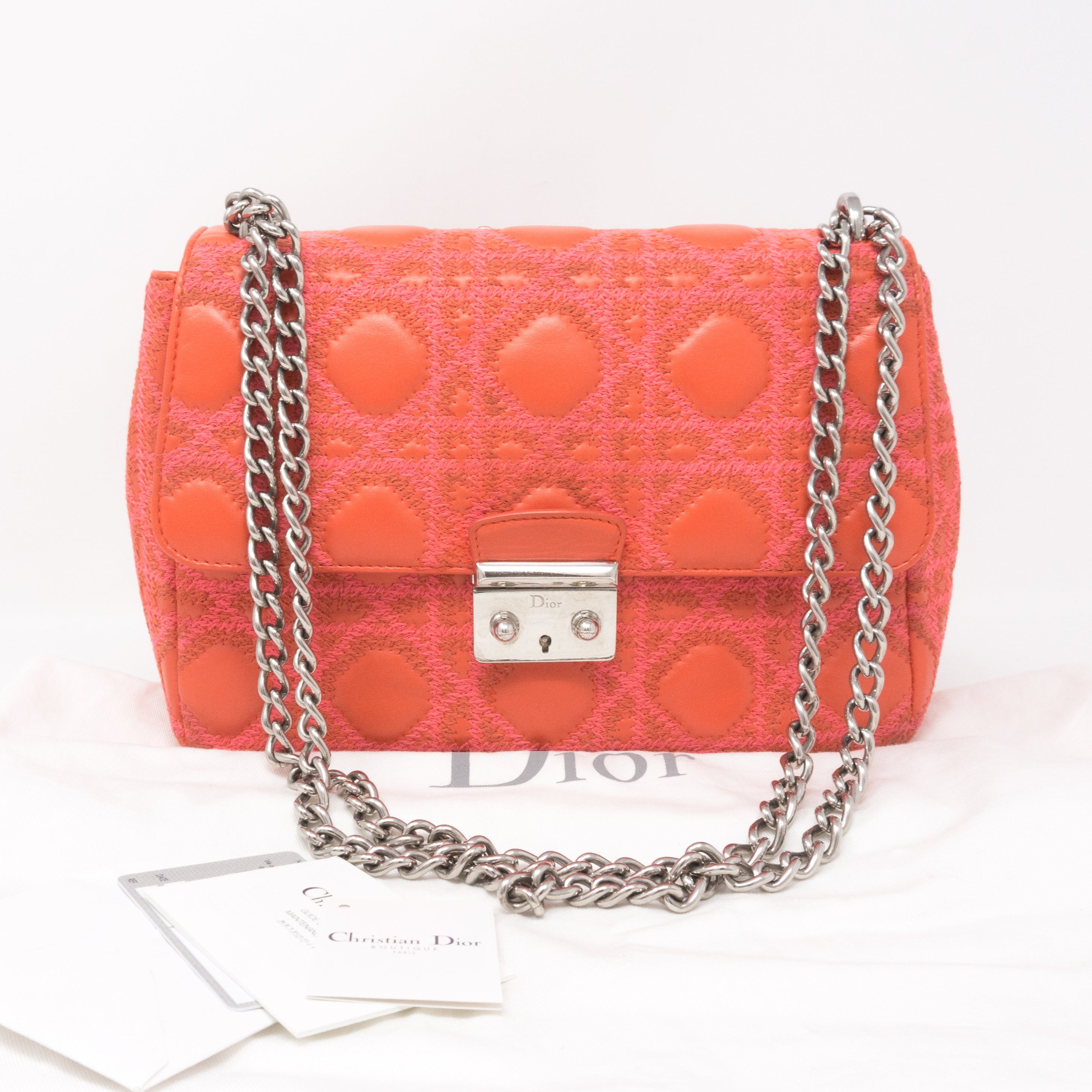 Lady dior flap discount bag