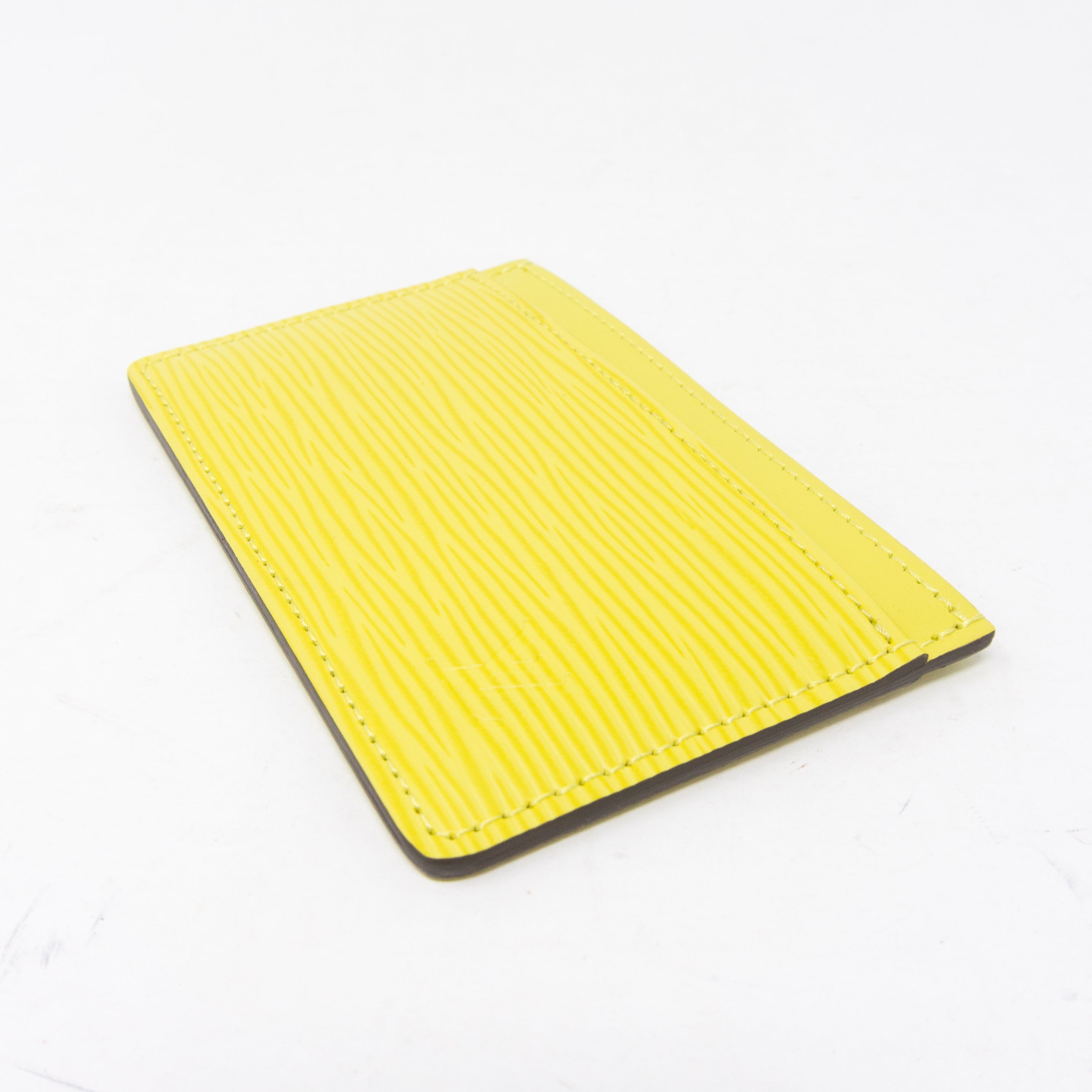 Card Holder Pistachio Epi Leather