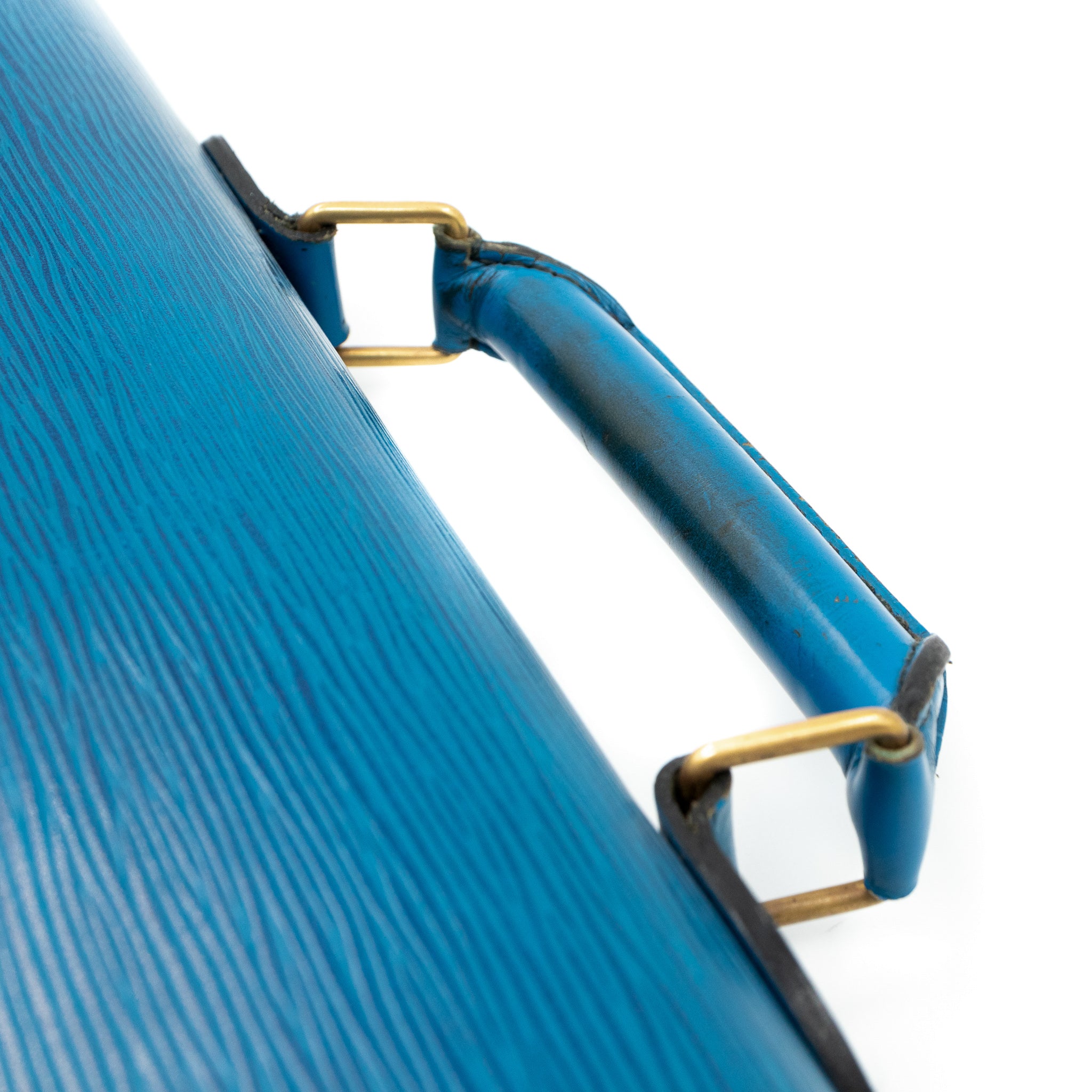 Serviette Ambassadeur Blue Epi Leather