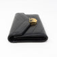 Classic Flap Wallet Black Calf Leather