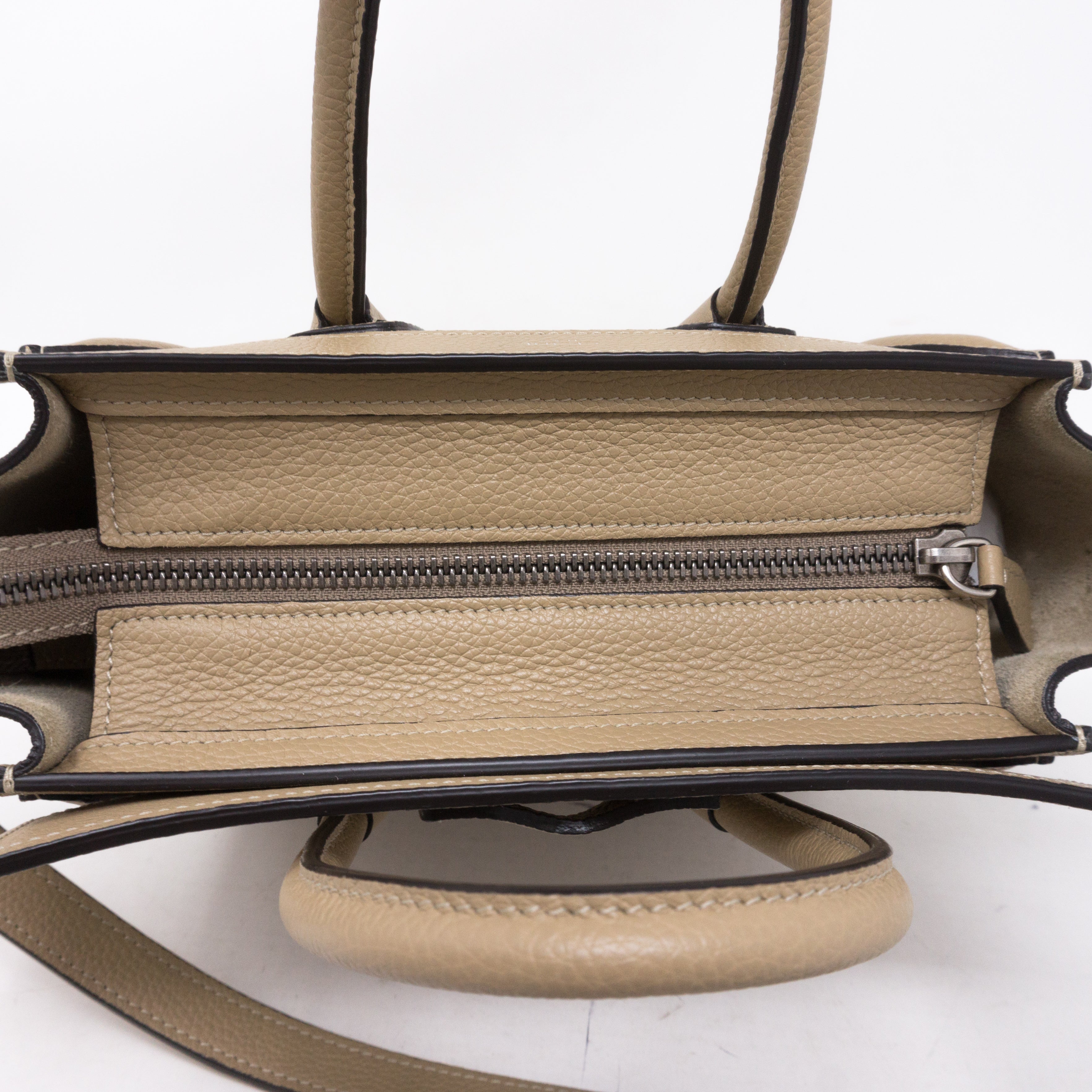 Nano Luggage Dune Leather