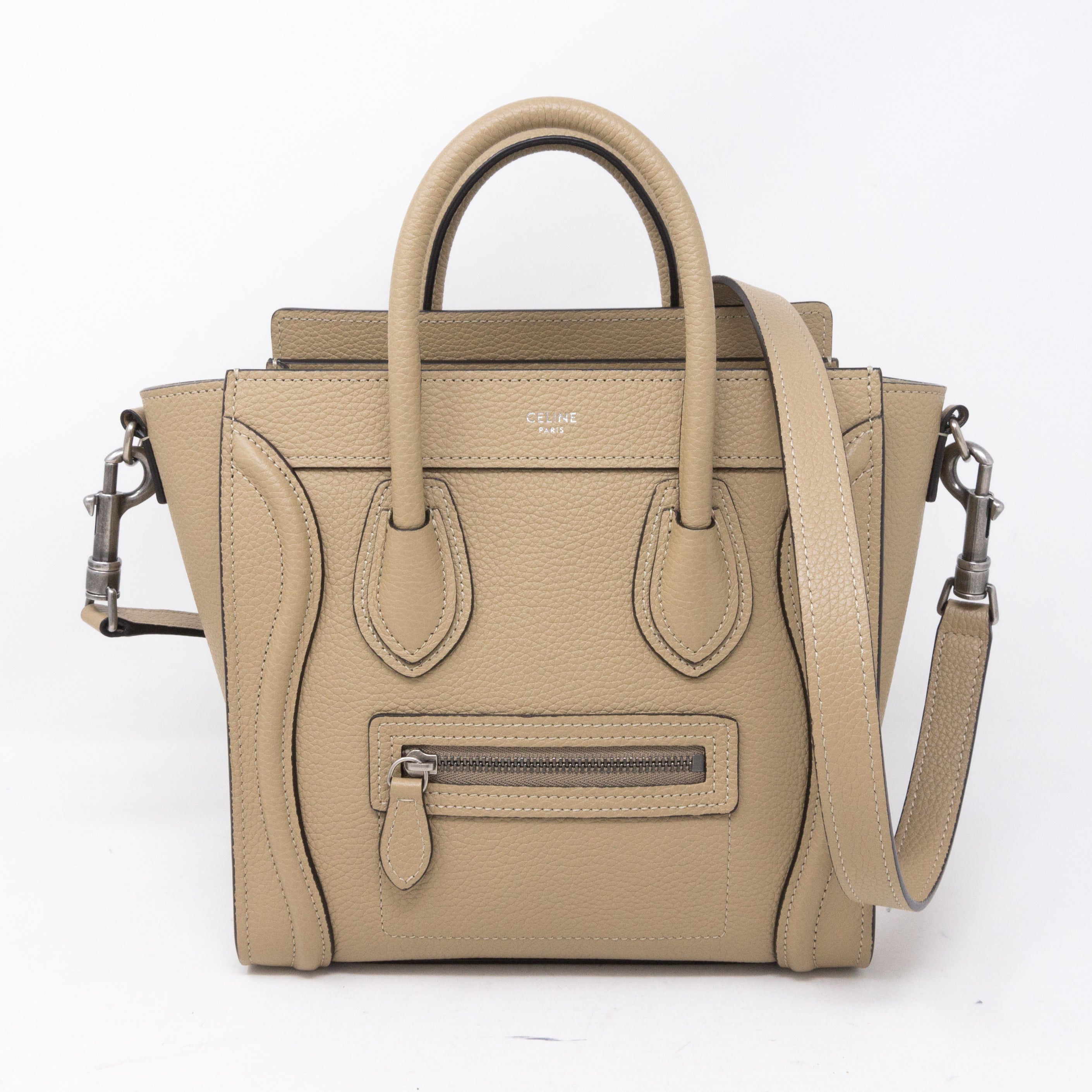 Nano Luggage Dune Leather