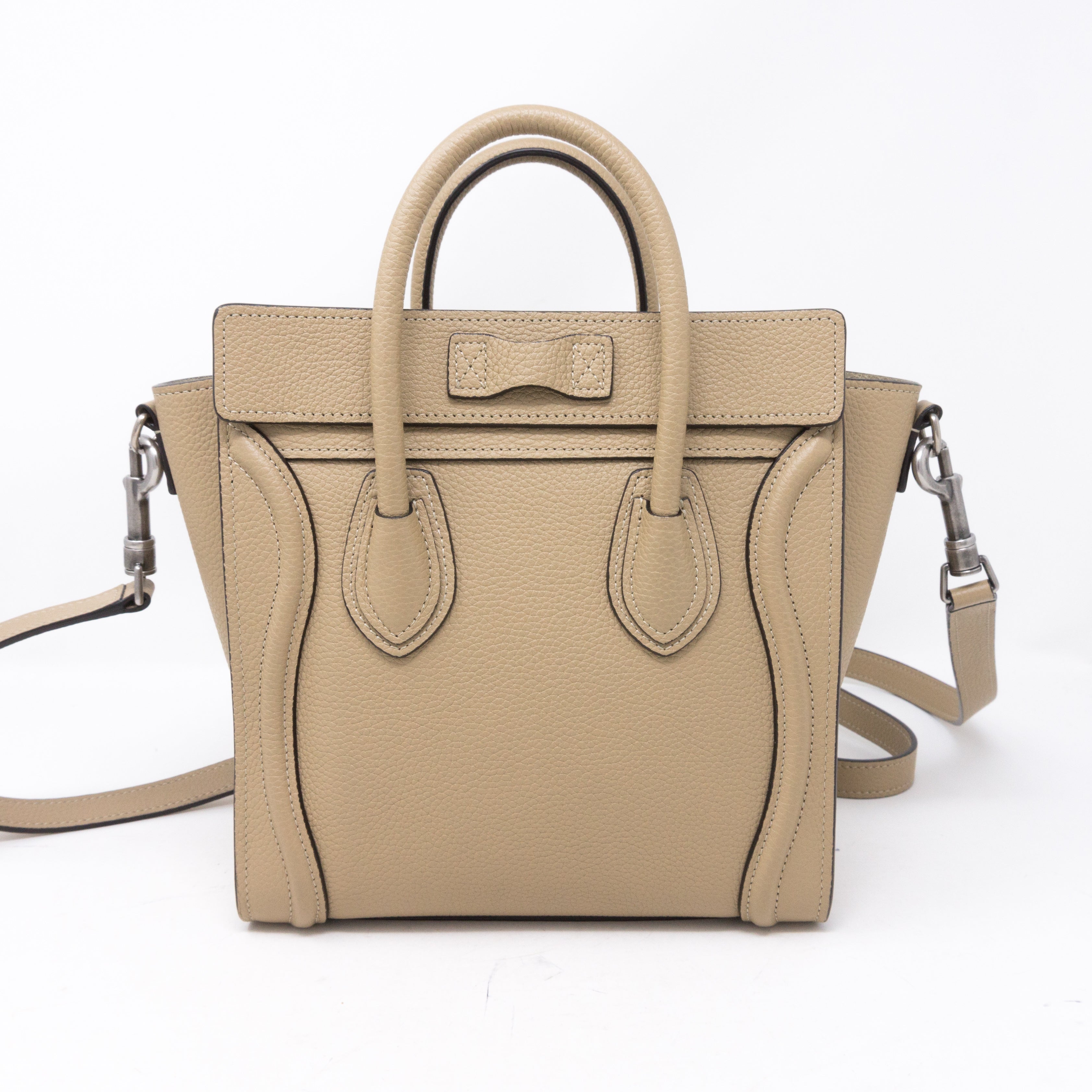 Nano Luggage Dune Leather
