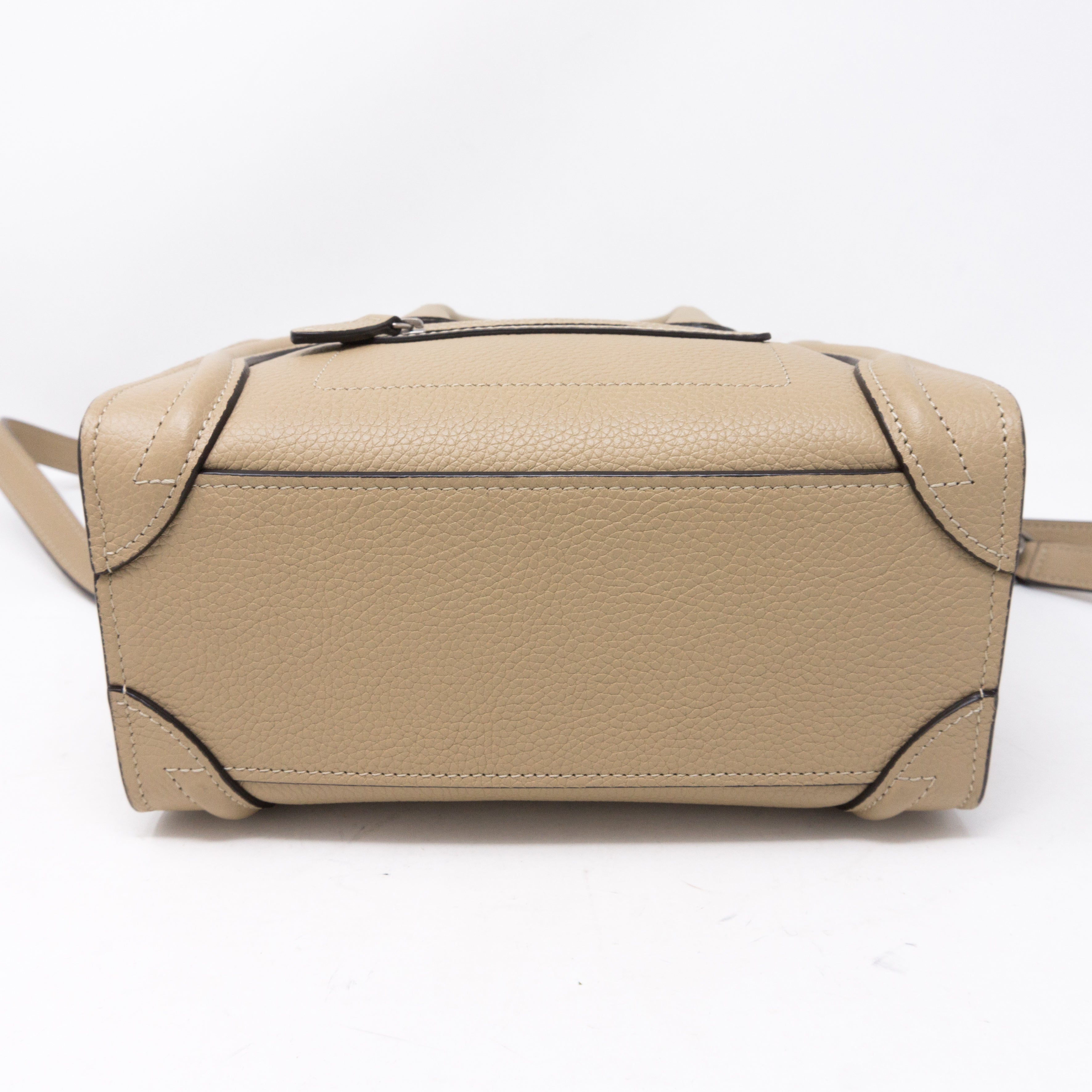 Nano Luggage Dune Leather