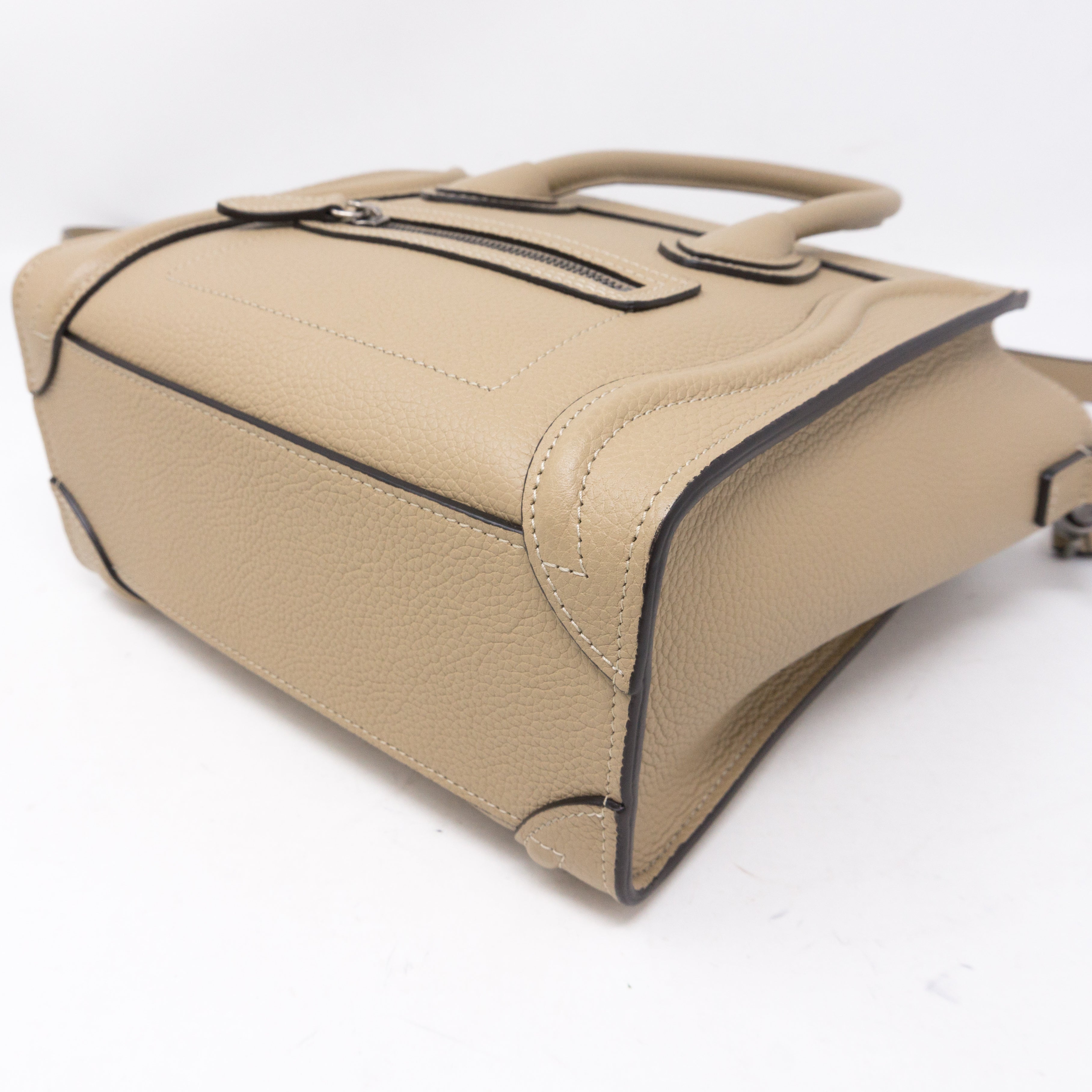 Nano Luggage Dune Leather