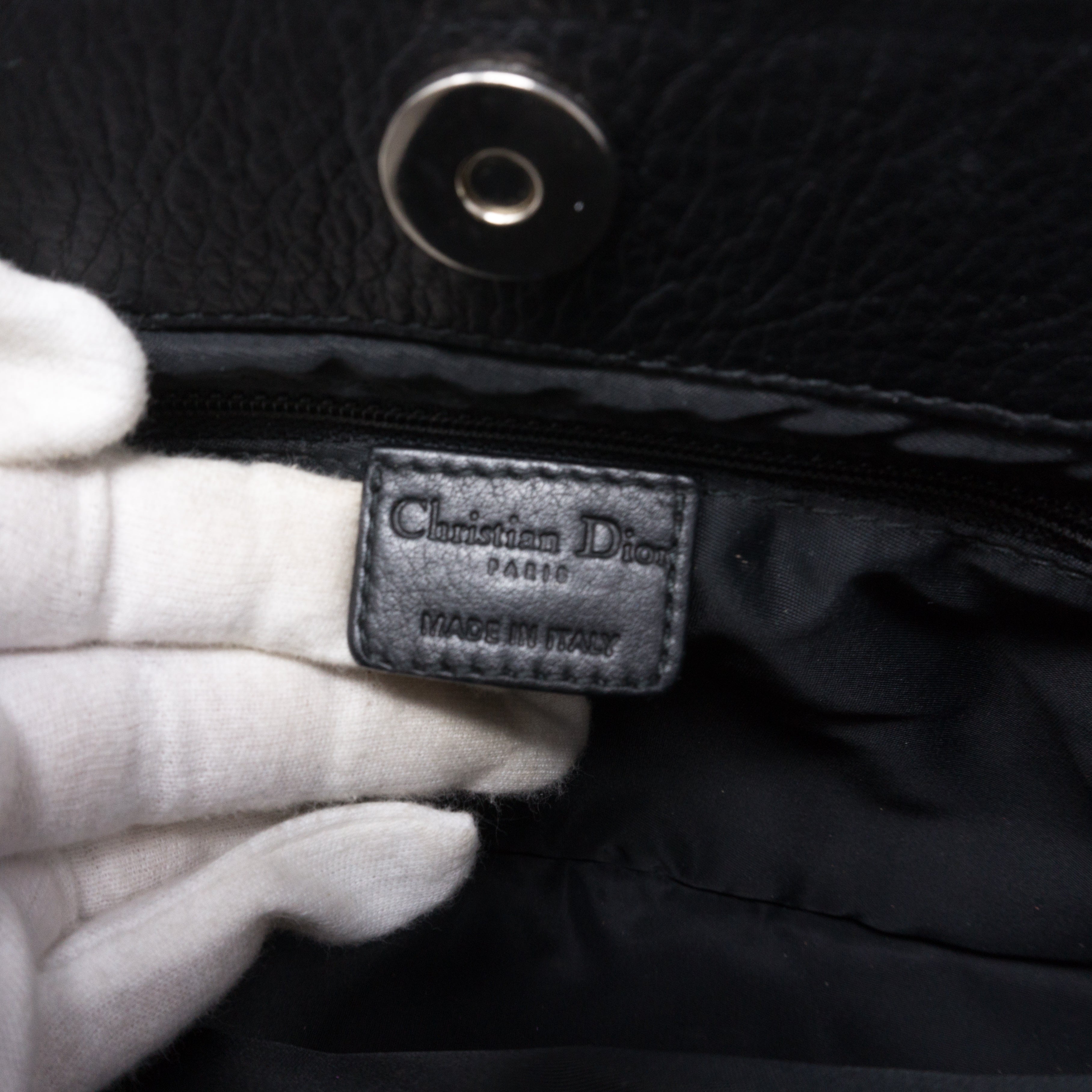 Handbag Black Oblique Canvas