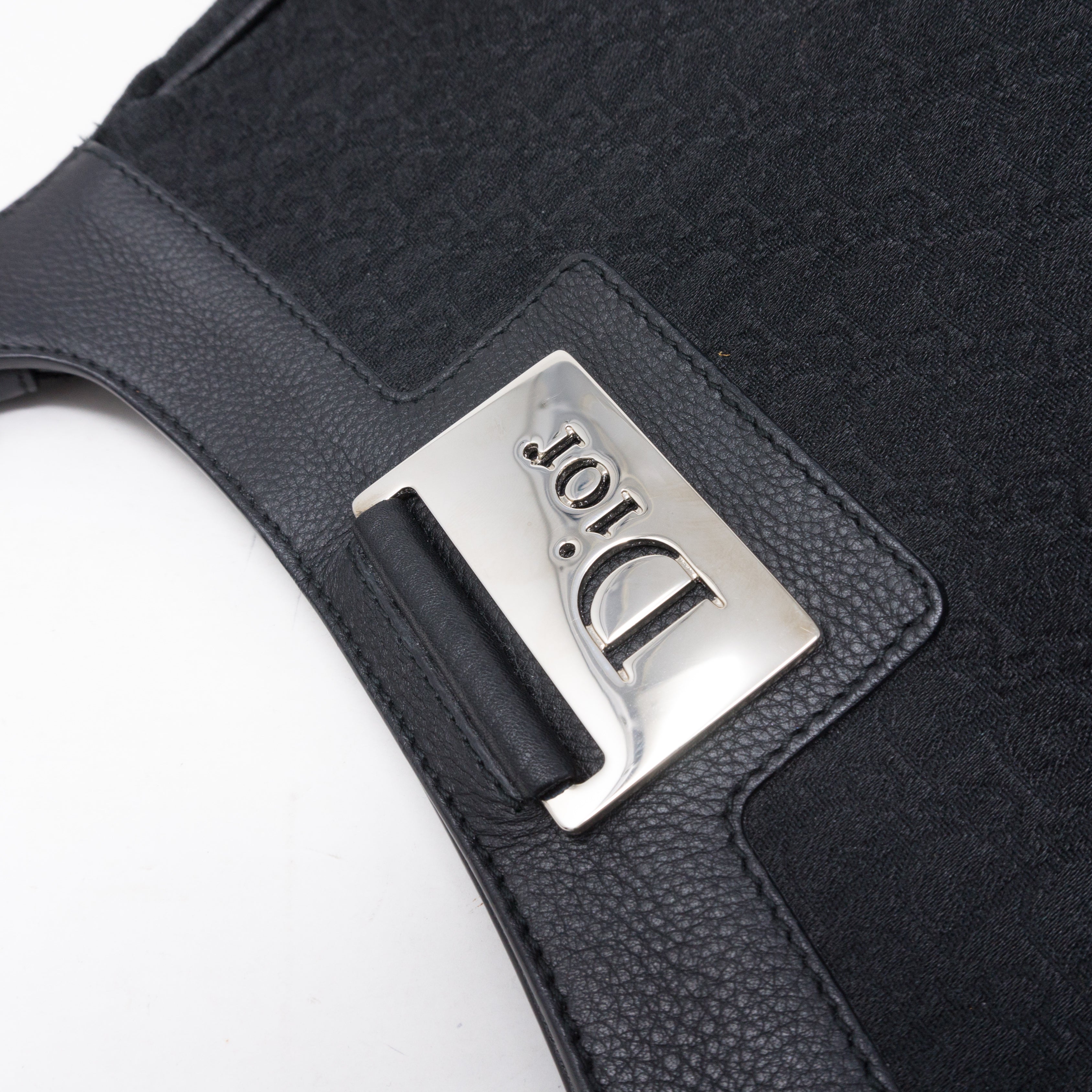 Handbag Black Oblique Canvas