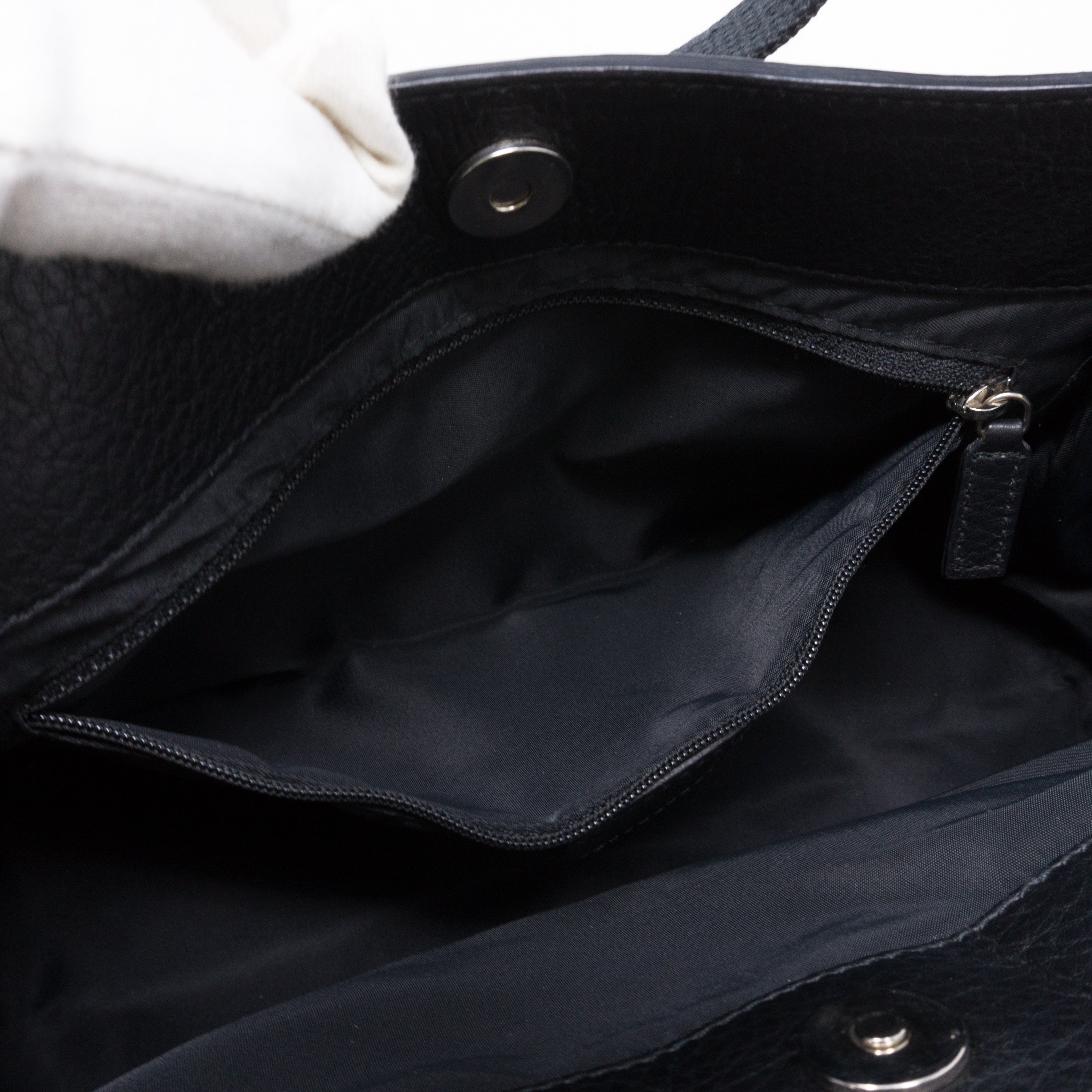 Handbag Black Oblique Canvas