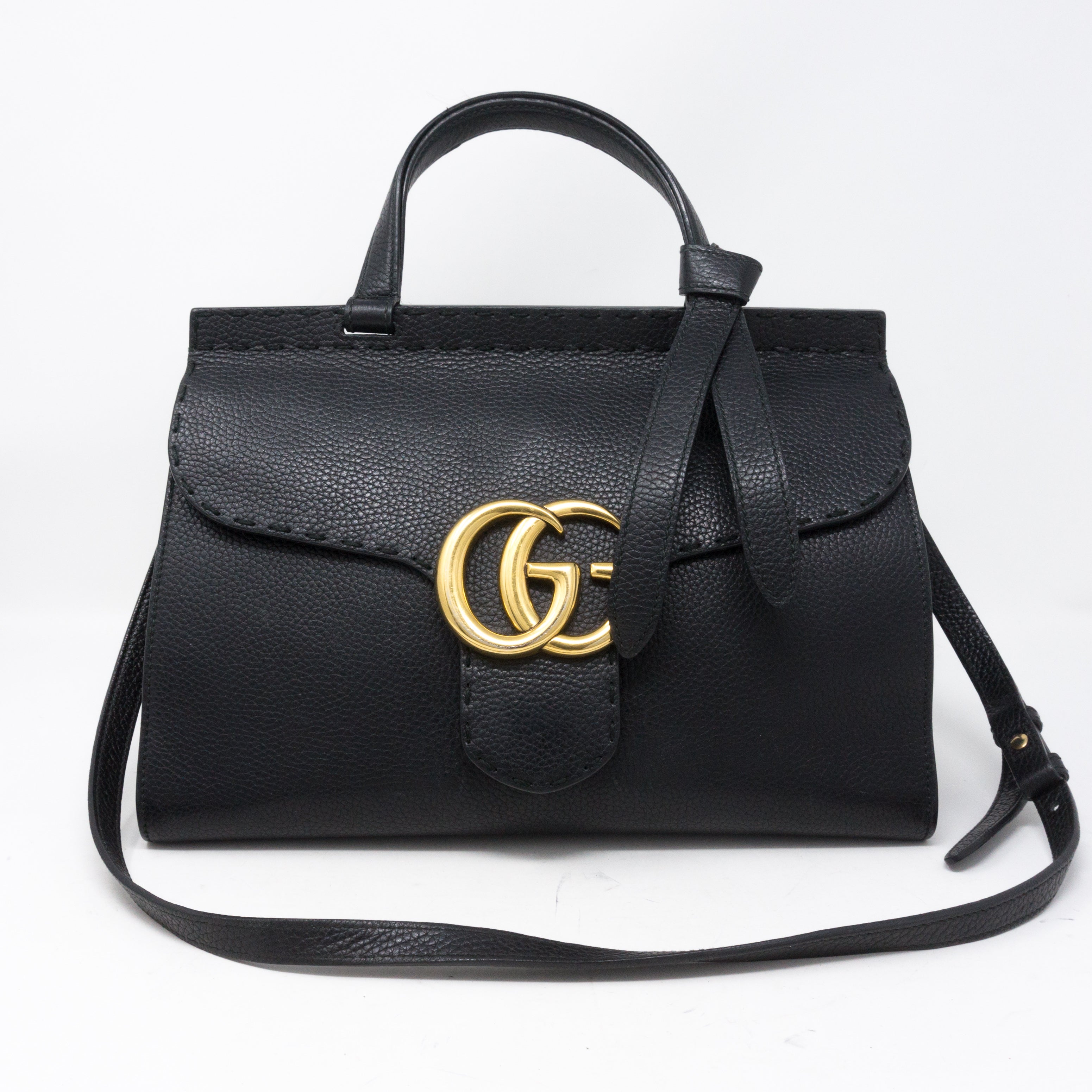 GG Marmont Top Handle Small Bag