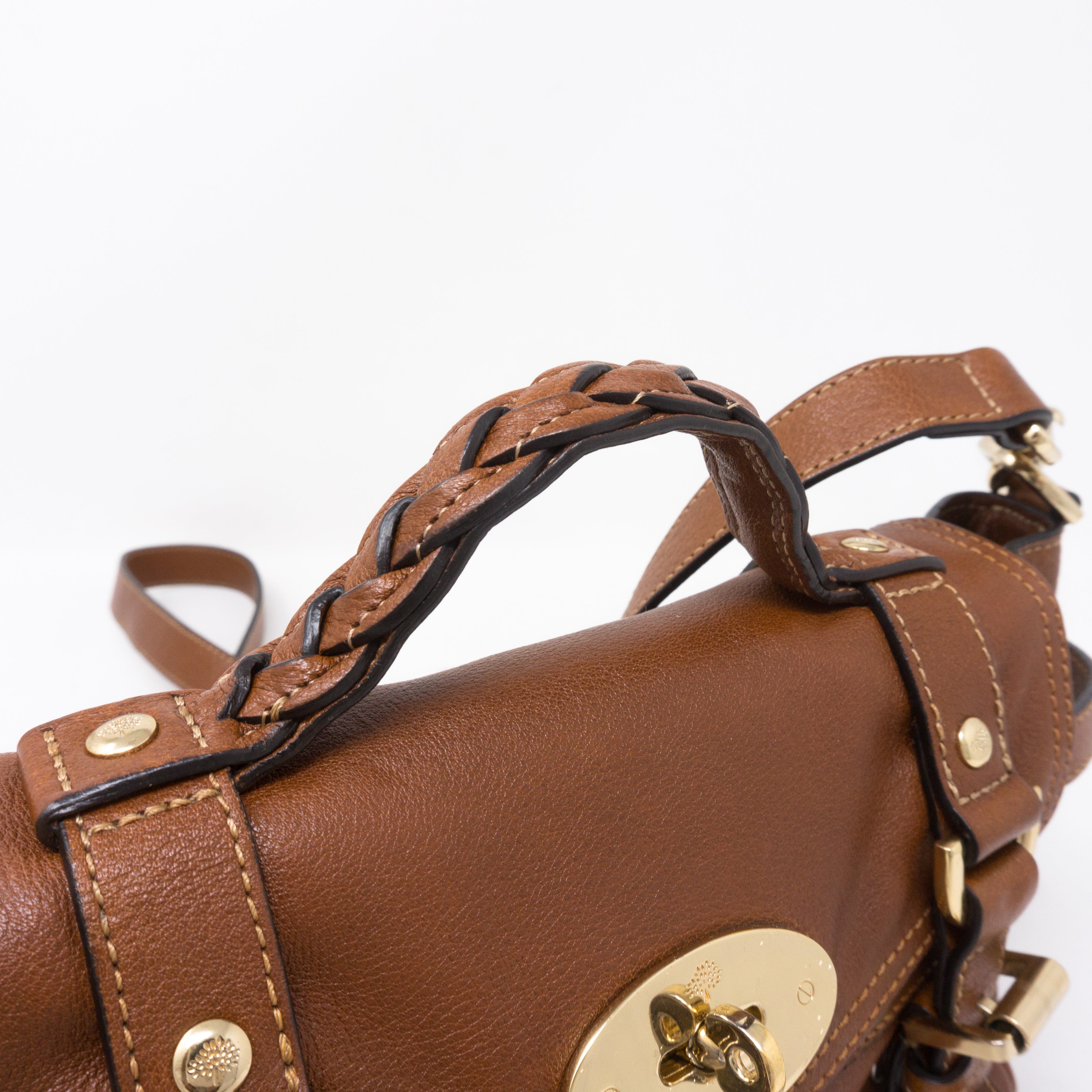 Mini Alexa Brown Leather